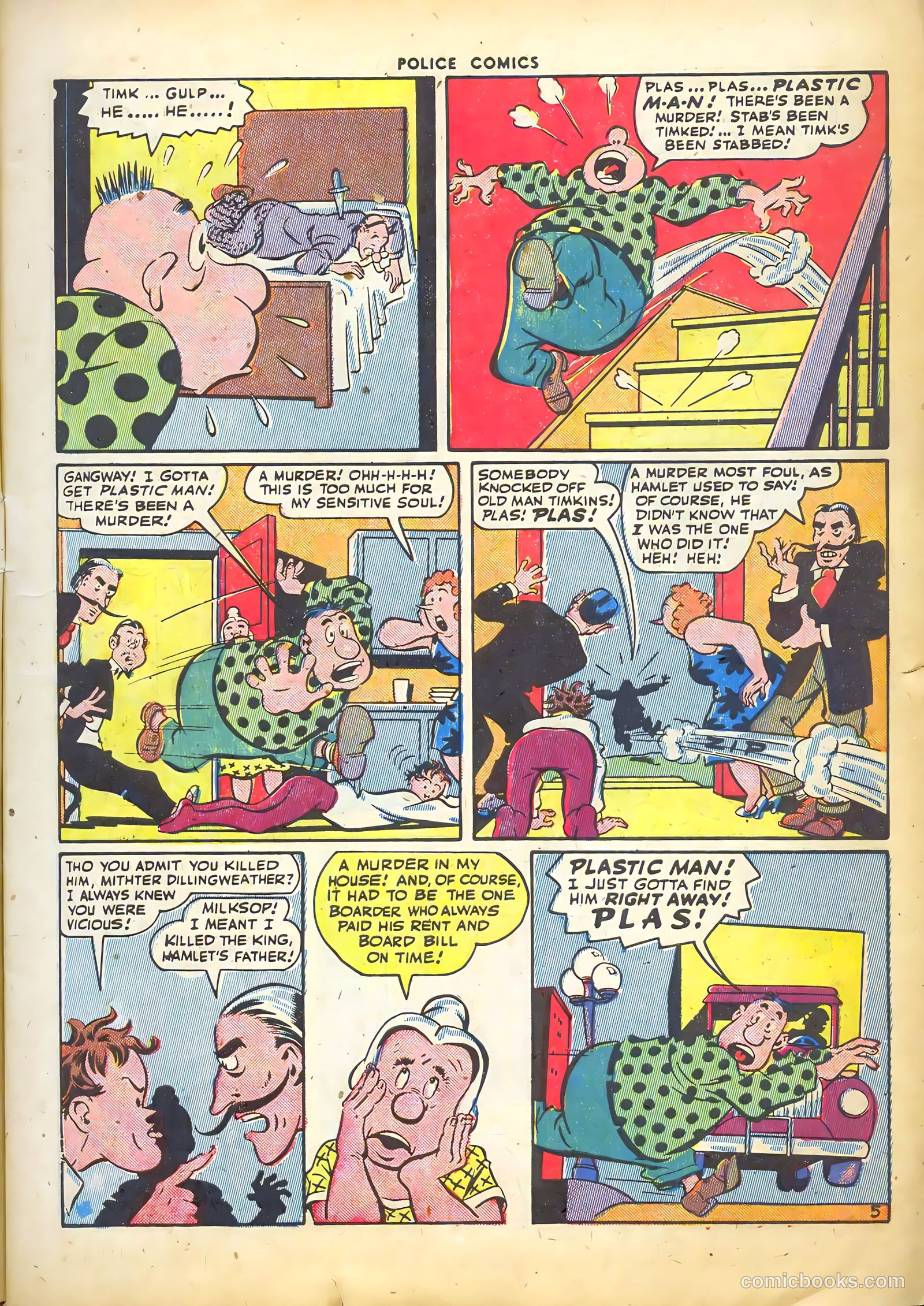 Police Comics #40 — page 8 of 61