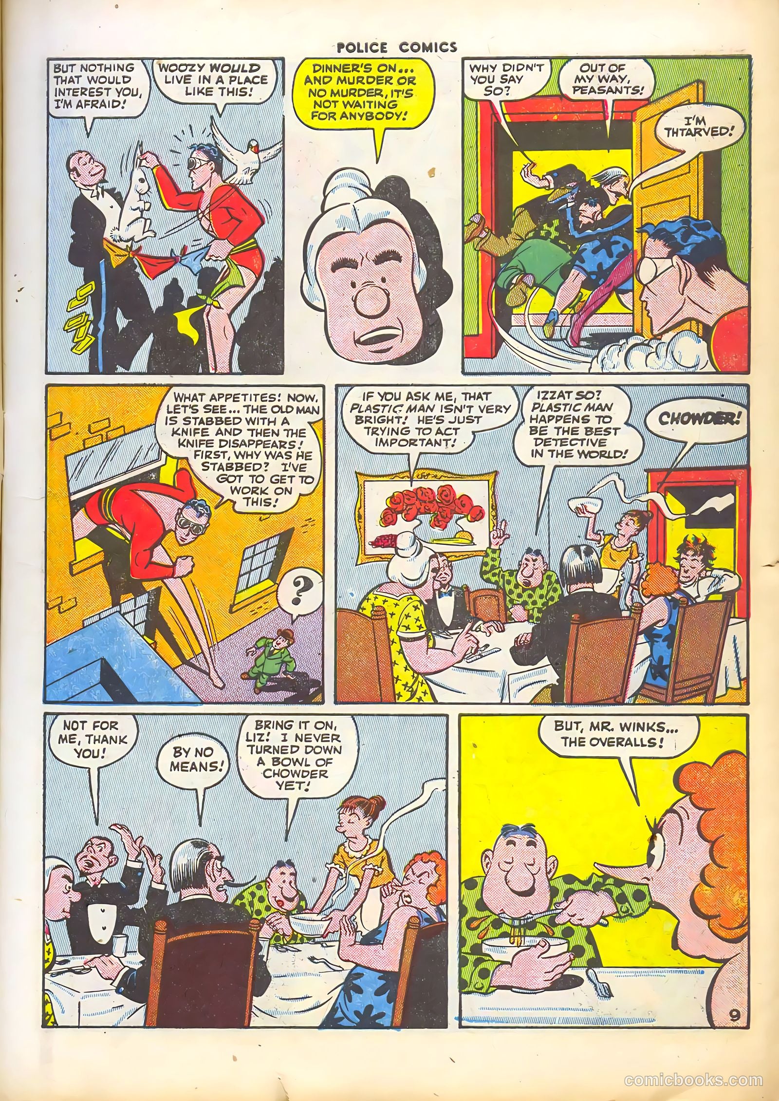 Police Comics #40 — page 12 of 61