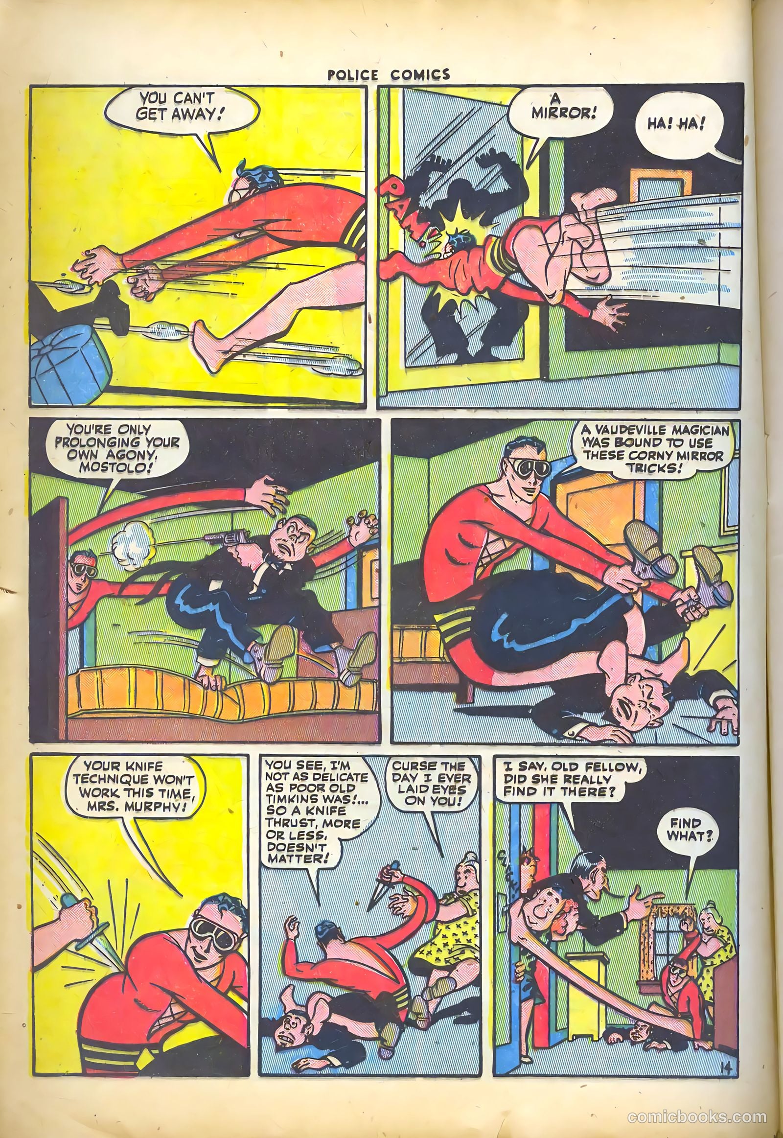 Police Comics #40 — page 17 of 61