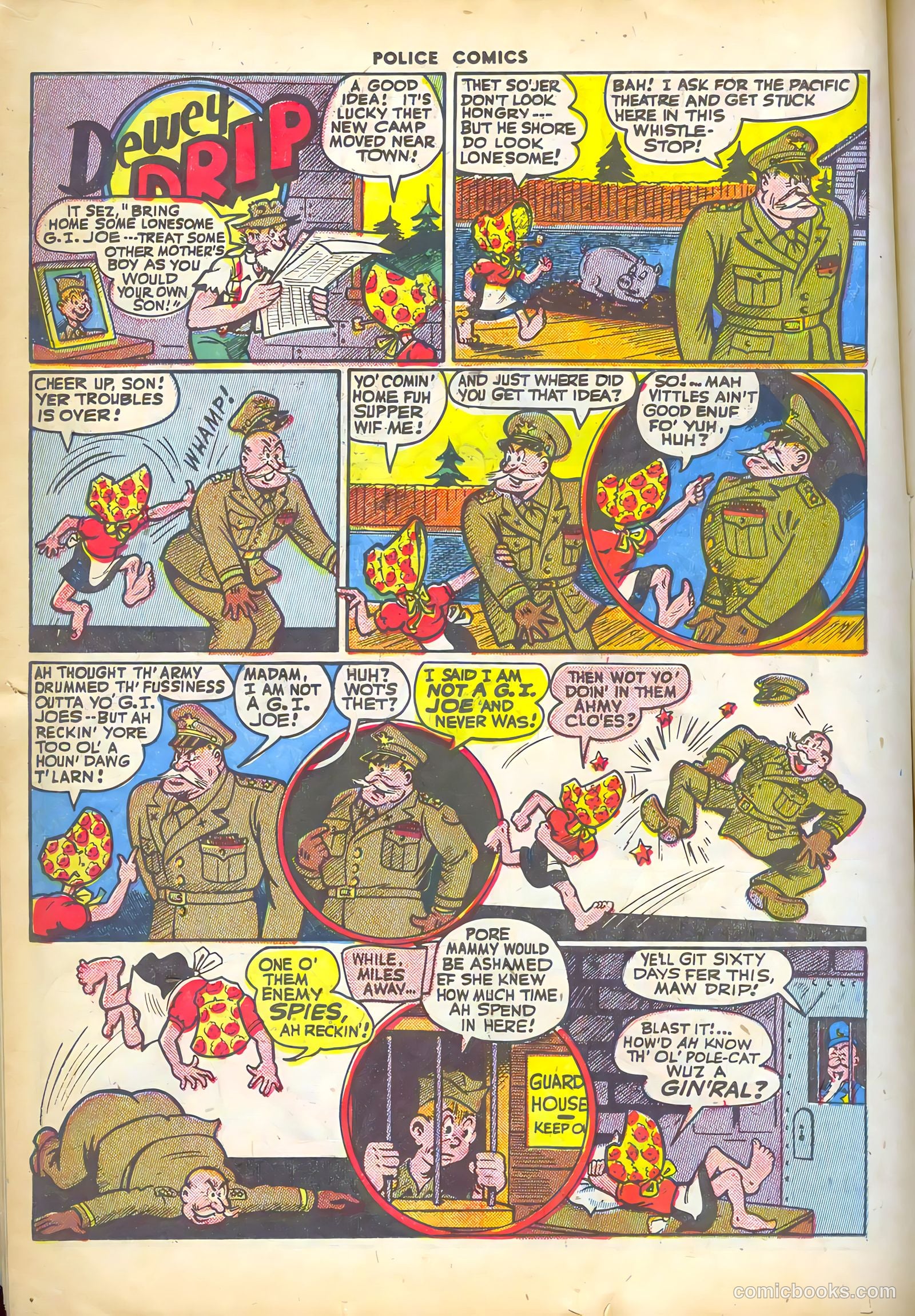 Police Comics #40 — page 19 of 61