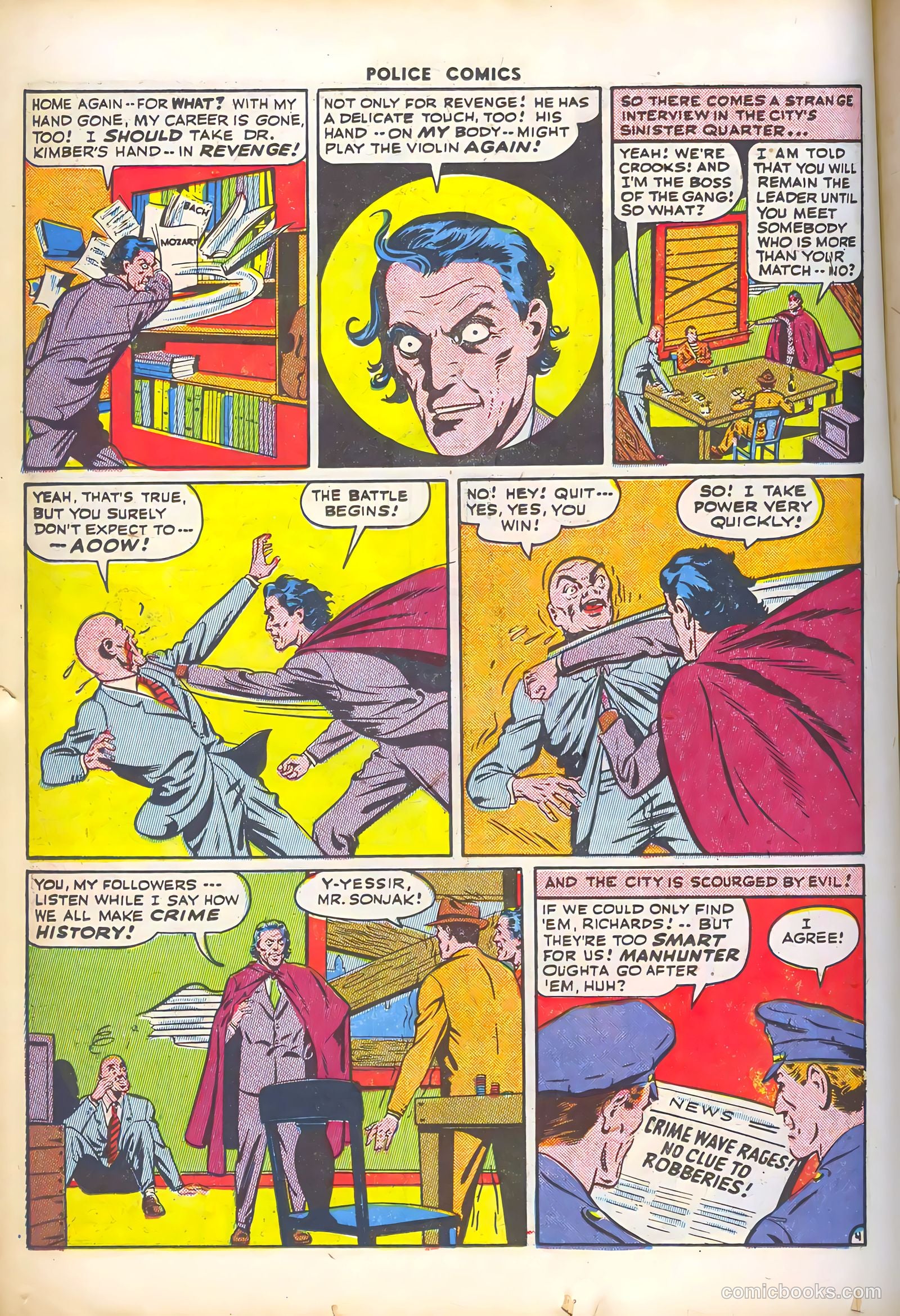 Police Comics #40 — page 23 of 61