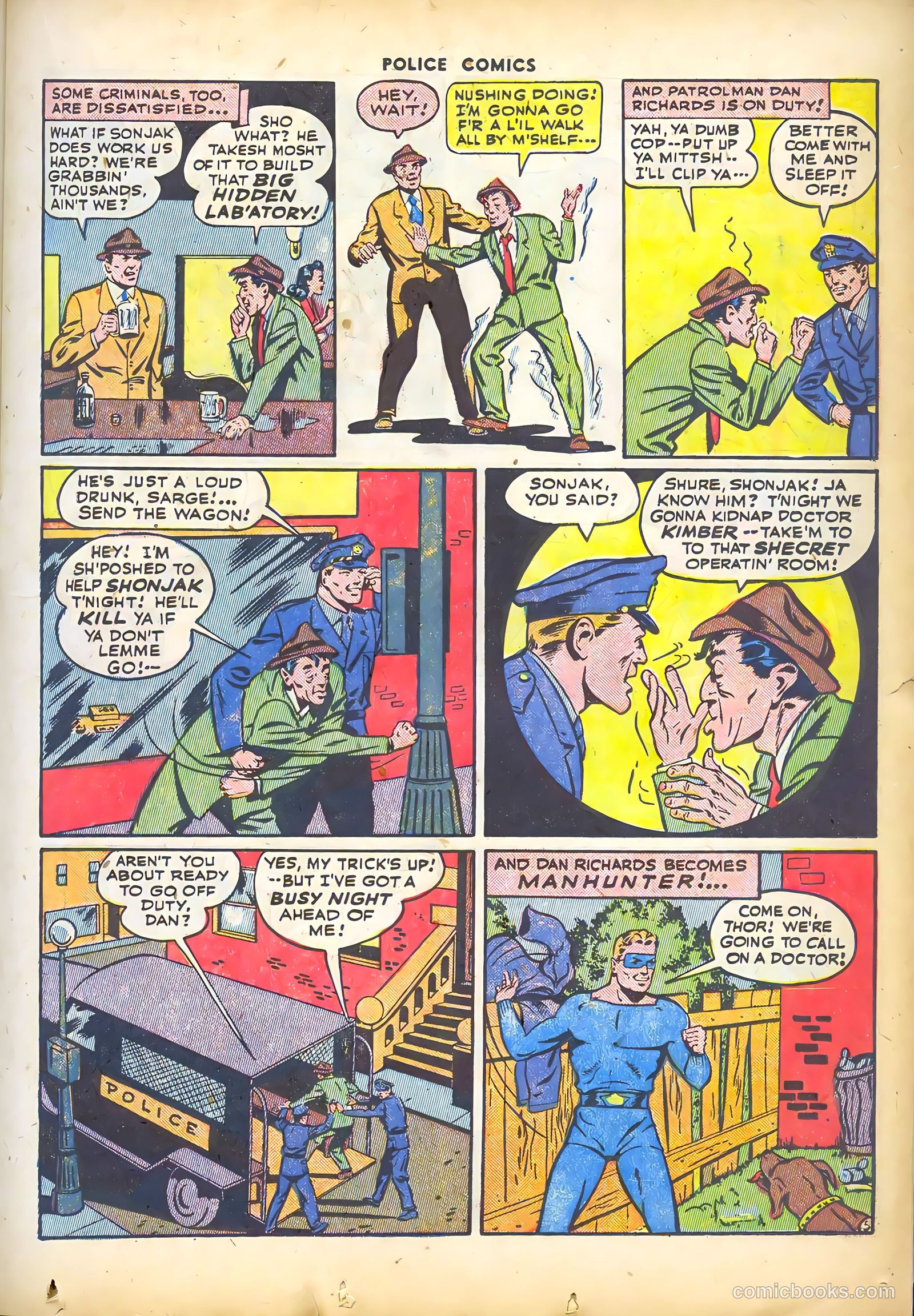 Police Comics #40 — page 24 of 61
