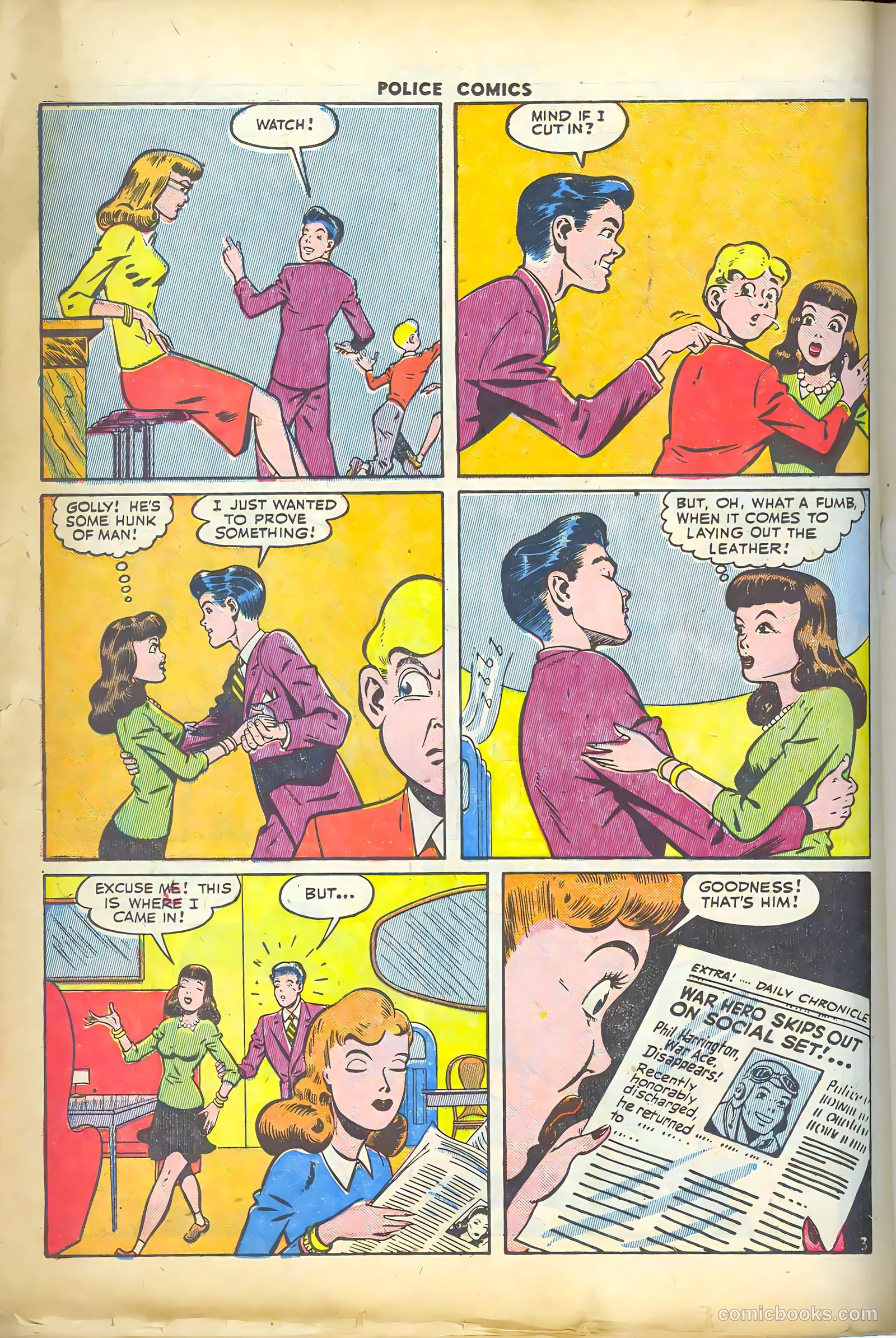 Police Comics #40 — page 33 of 61
