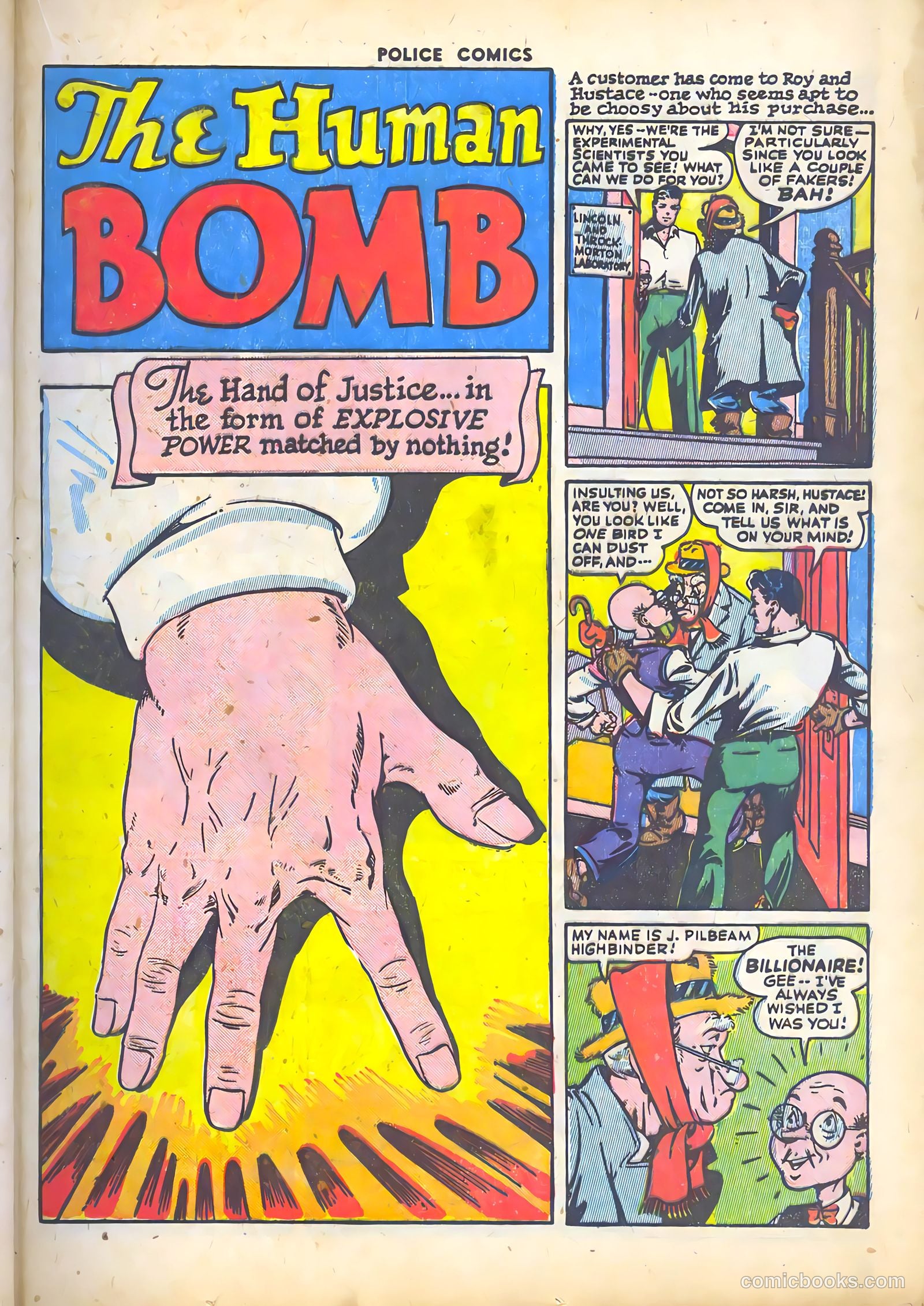 Police Comics #40 — page 38 of 61