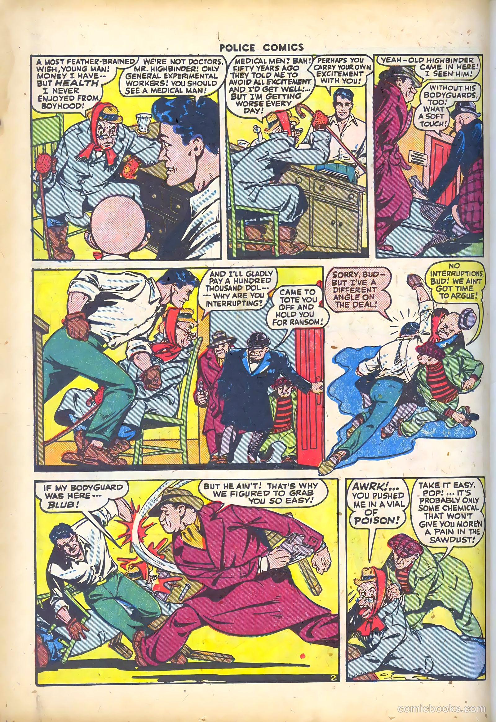 Police Comics #40 — page 39 of 61
