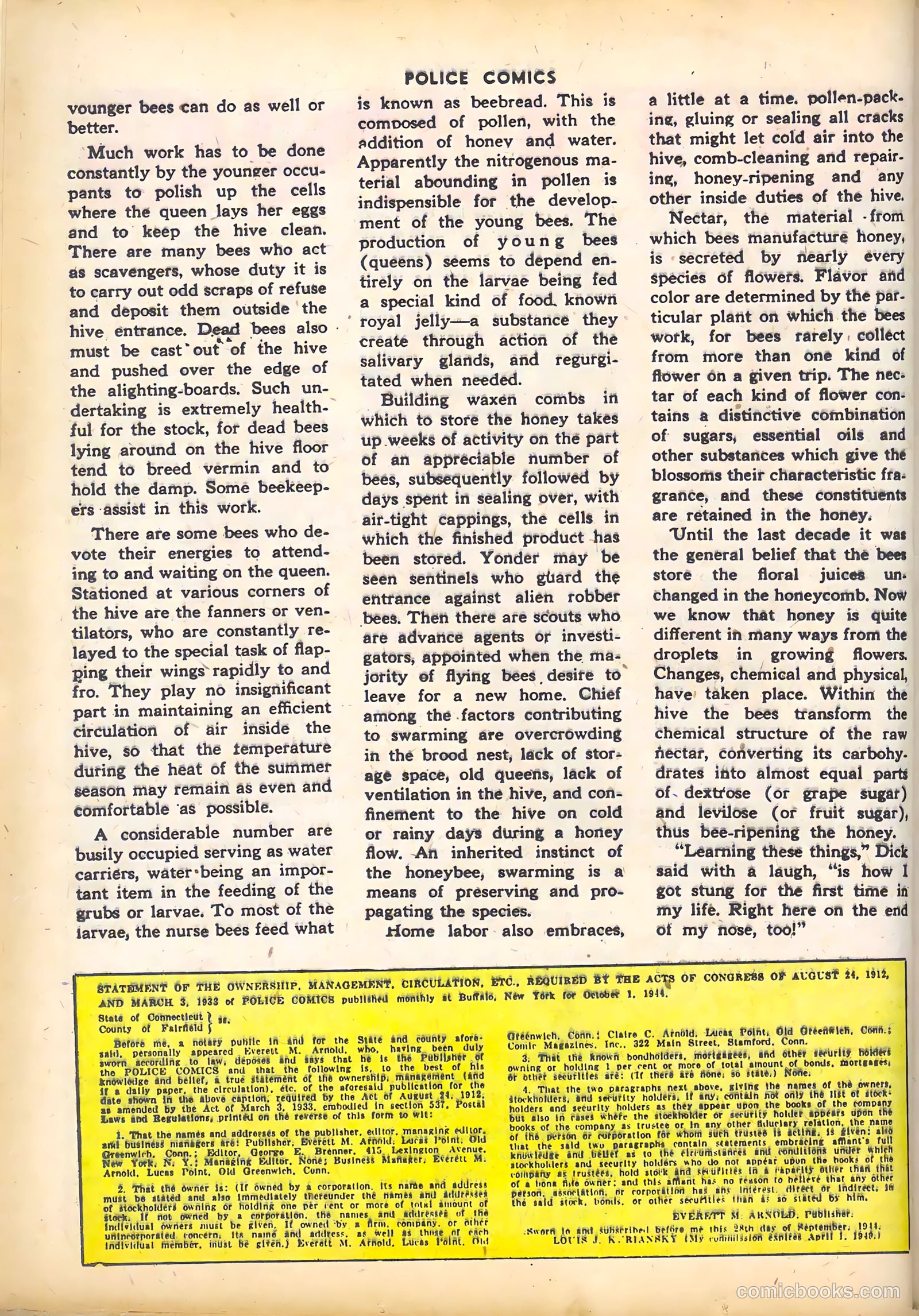 Police Comics #40 — page 45 of 61