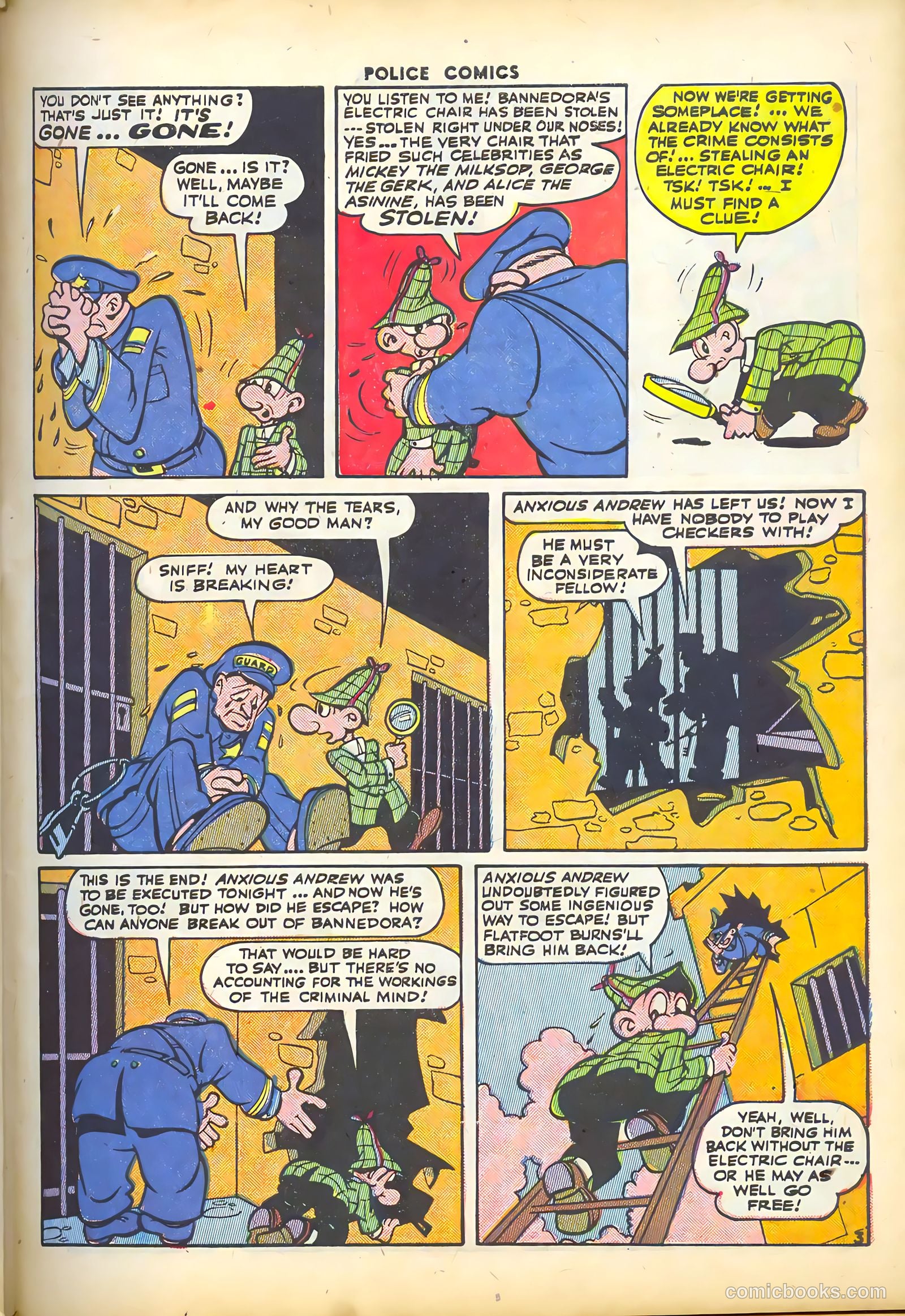 Police Comics #40 — page 48 of 61