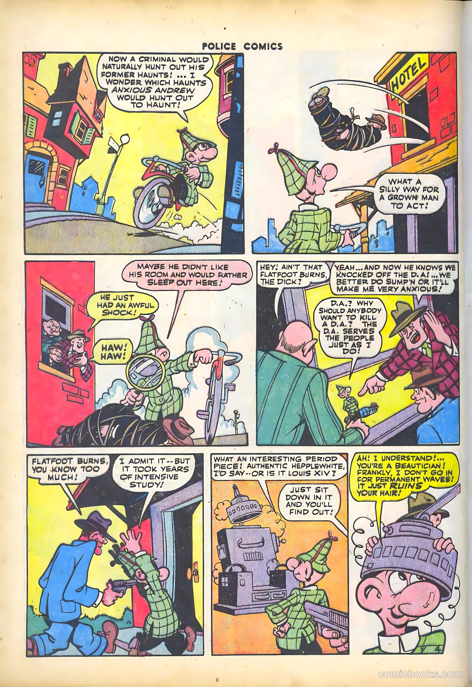 Police Comics #40 — page 49 of 61
