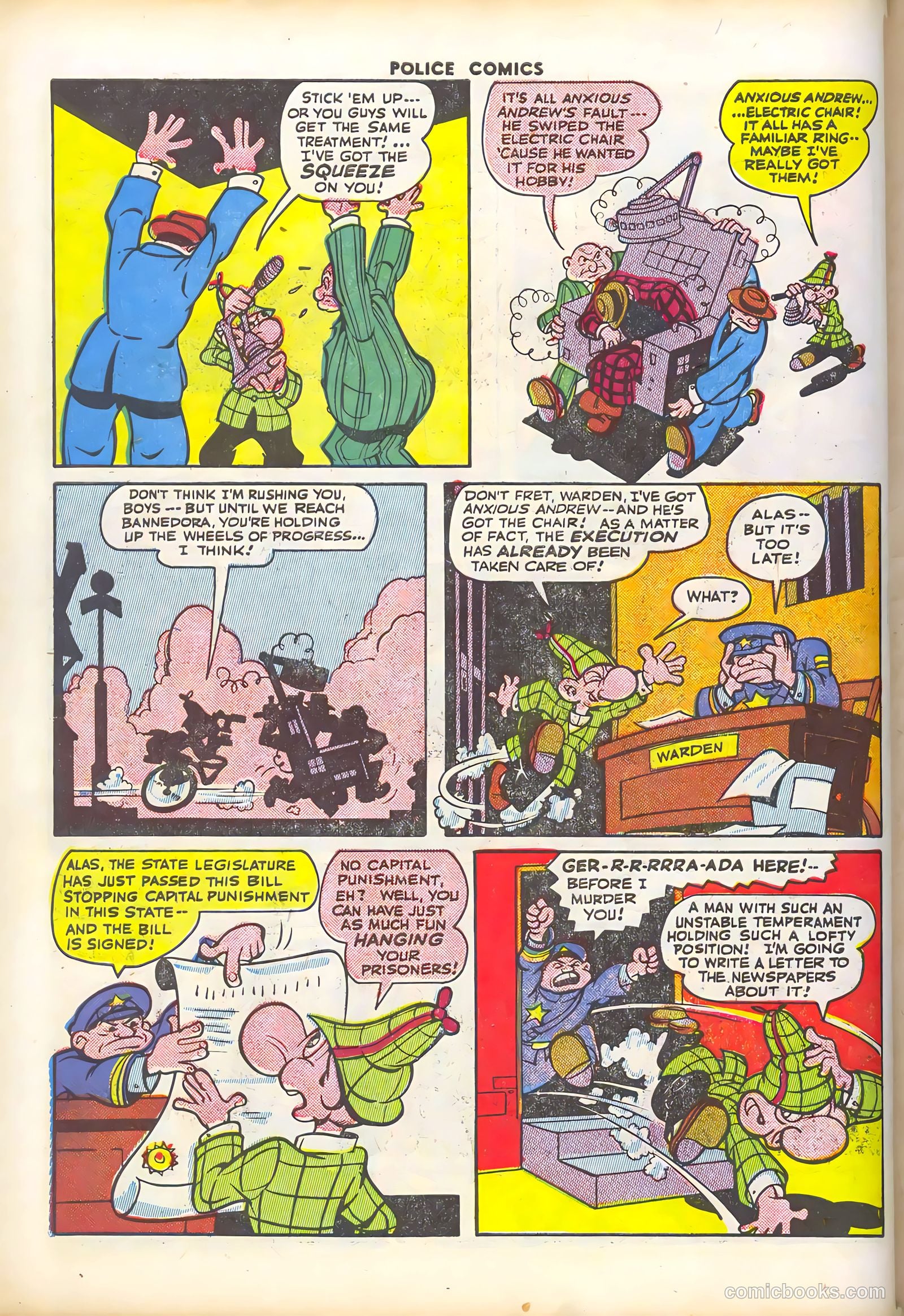 Police Comics #40 — page 51 of 61