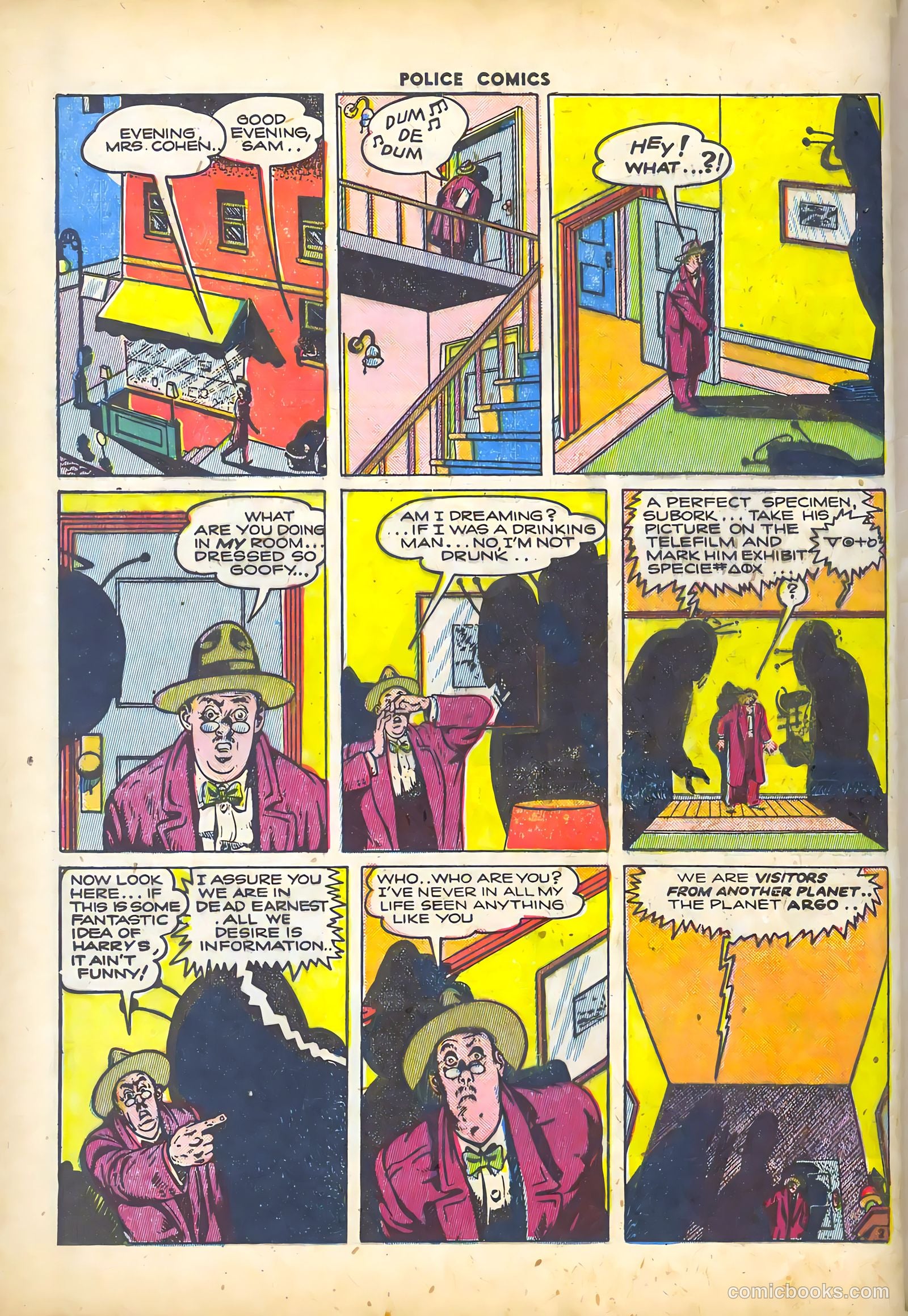 Police Comics #40 — page 53 of 61