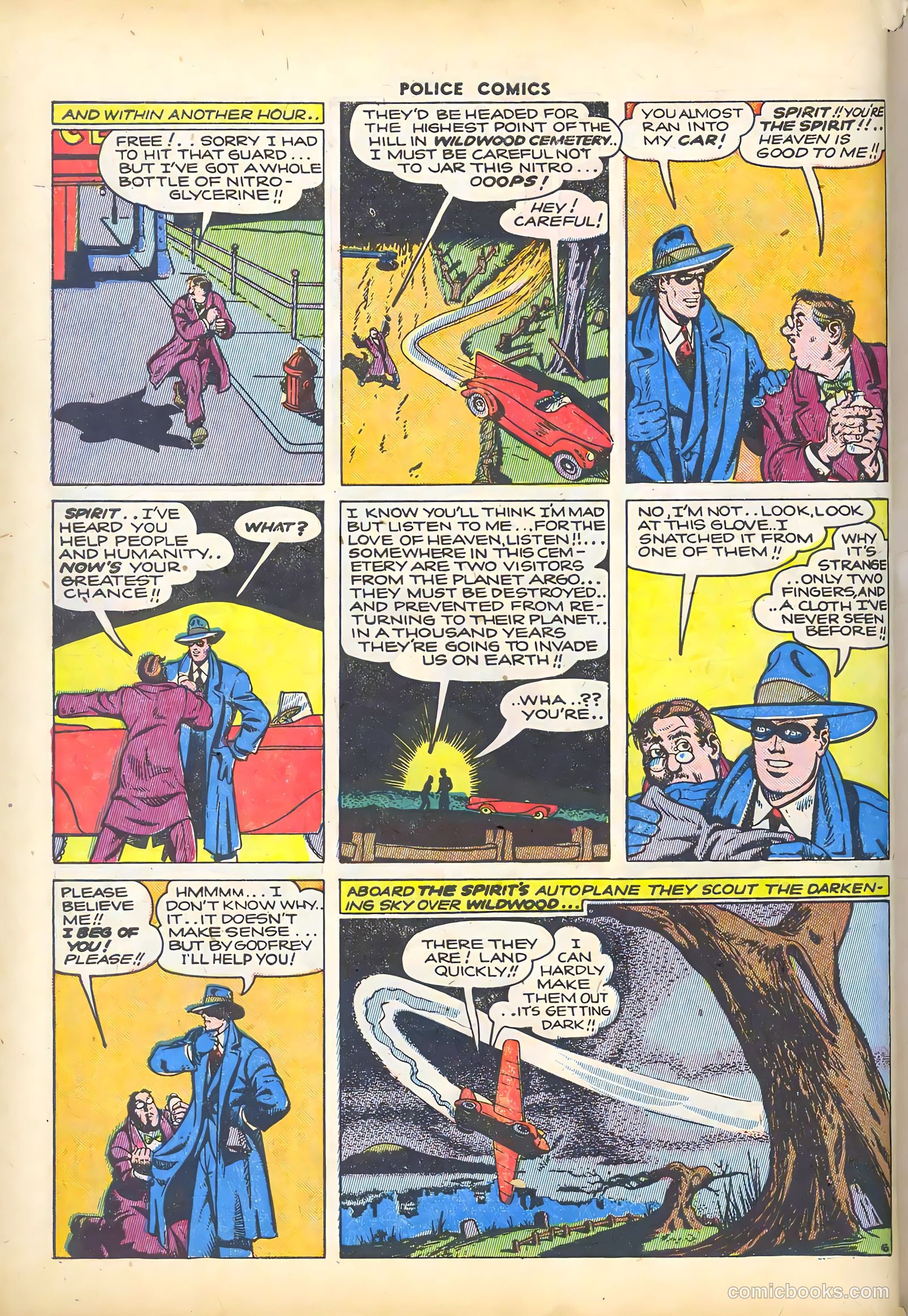 Police Comics #40 — page 57 of 61