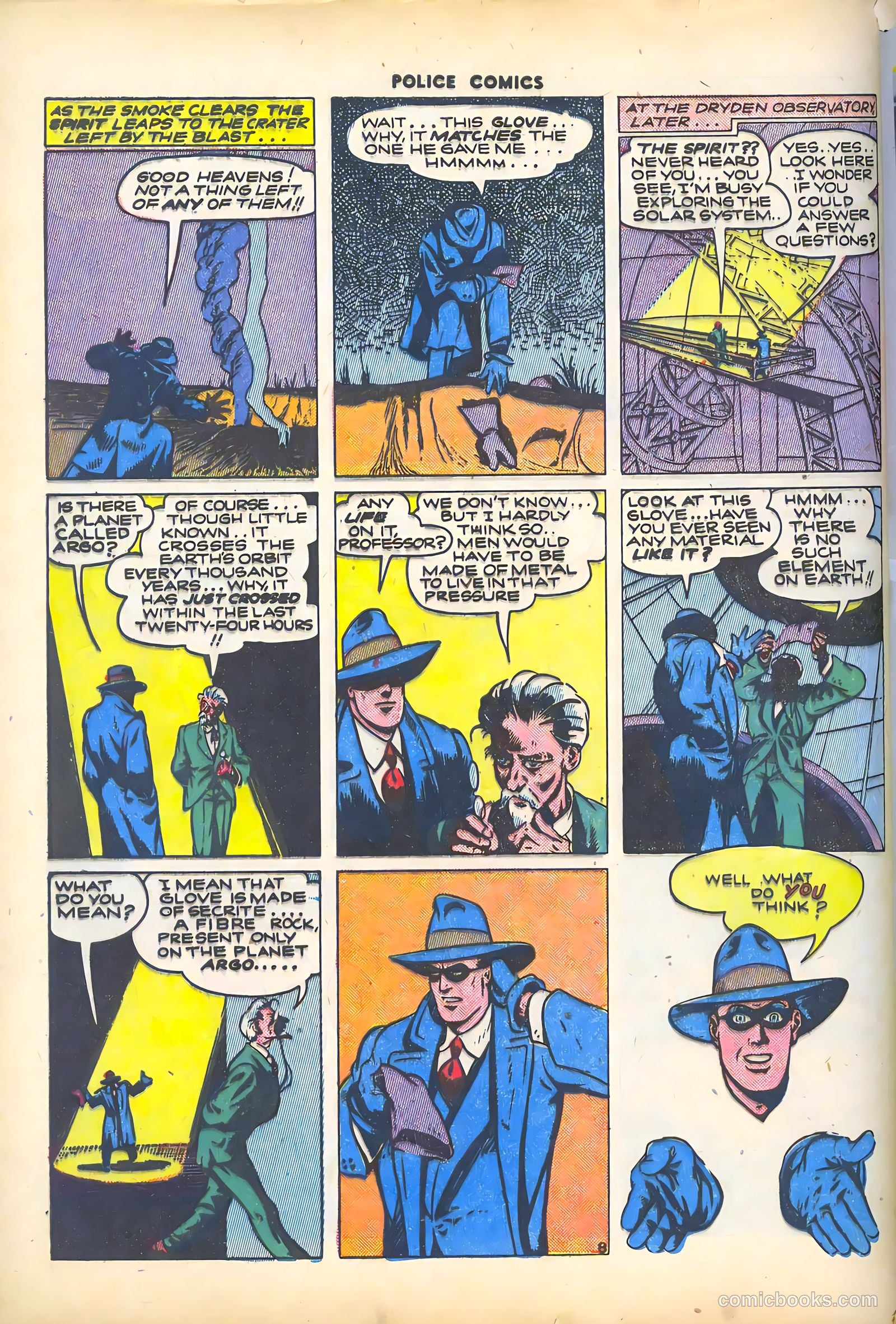 Police Comics #40 — page 59 of 61