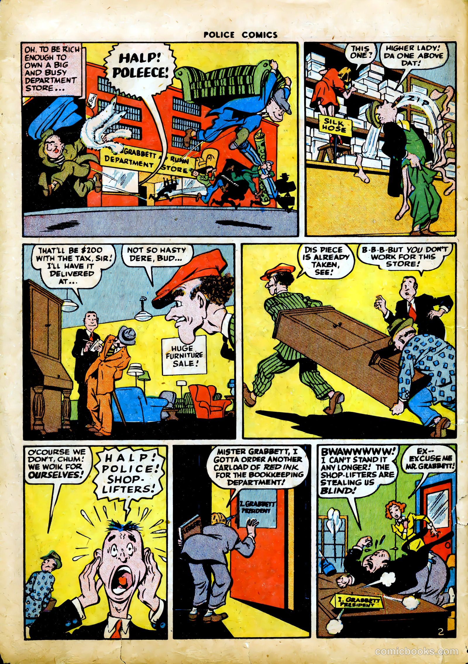 Police Comics #41 — page 4 of 60
