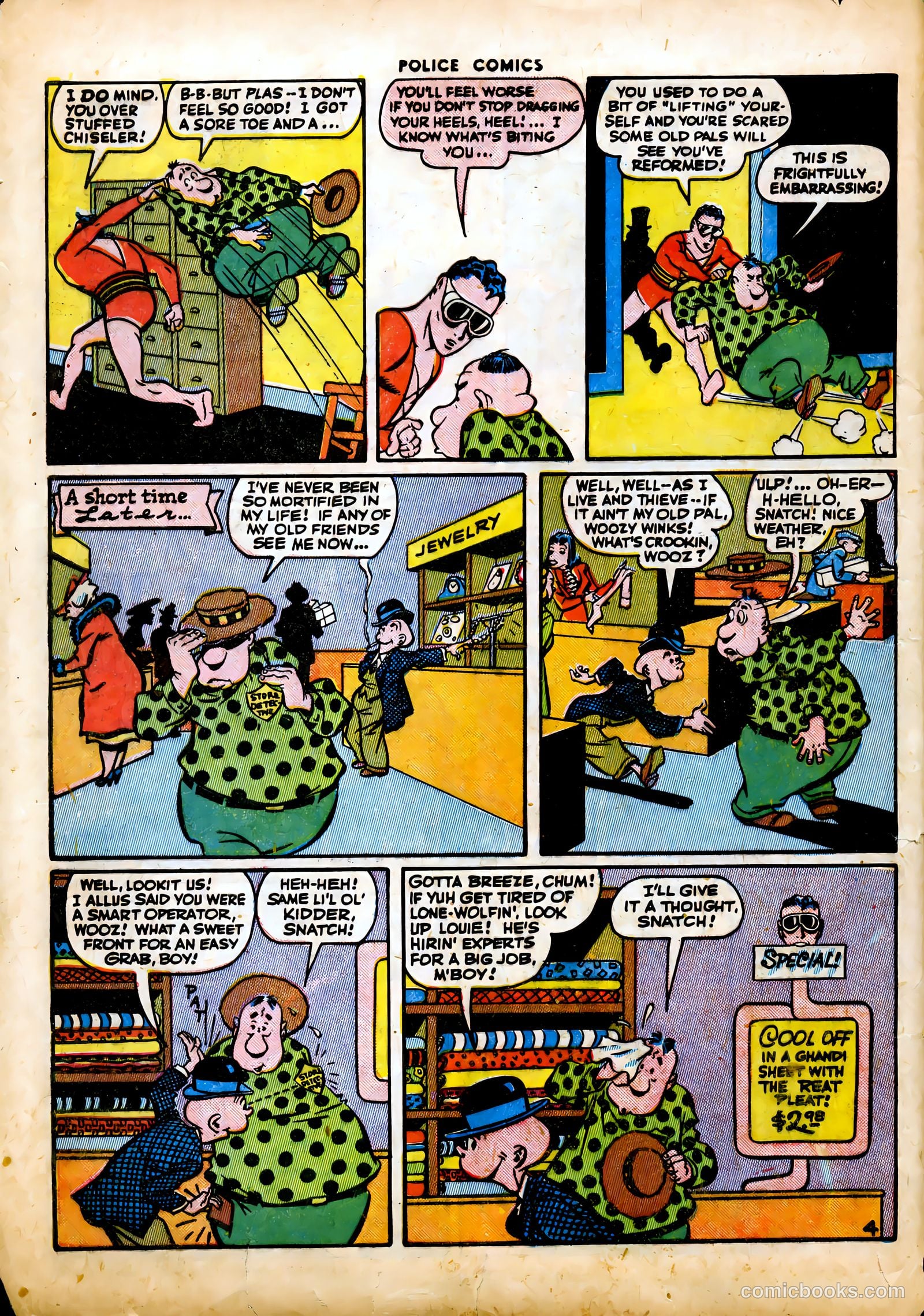 Police Comics #41 — page 6 of 60