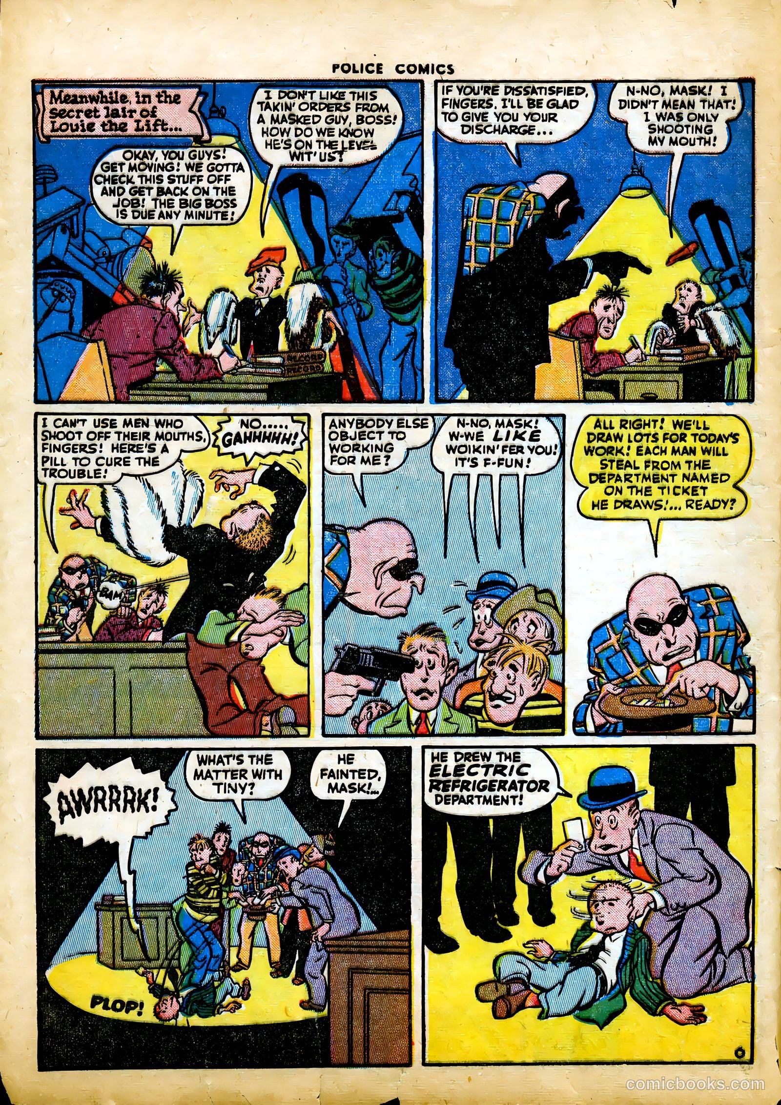 Police Comics #41 — page 8 of 60