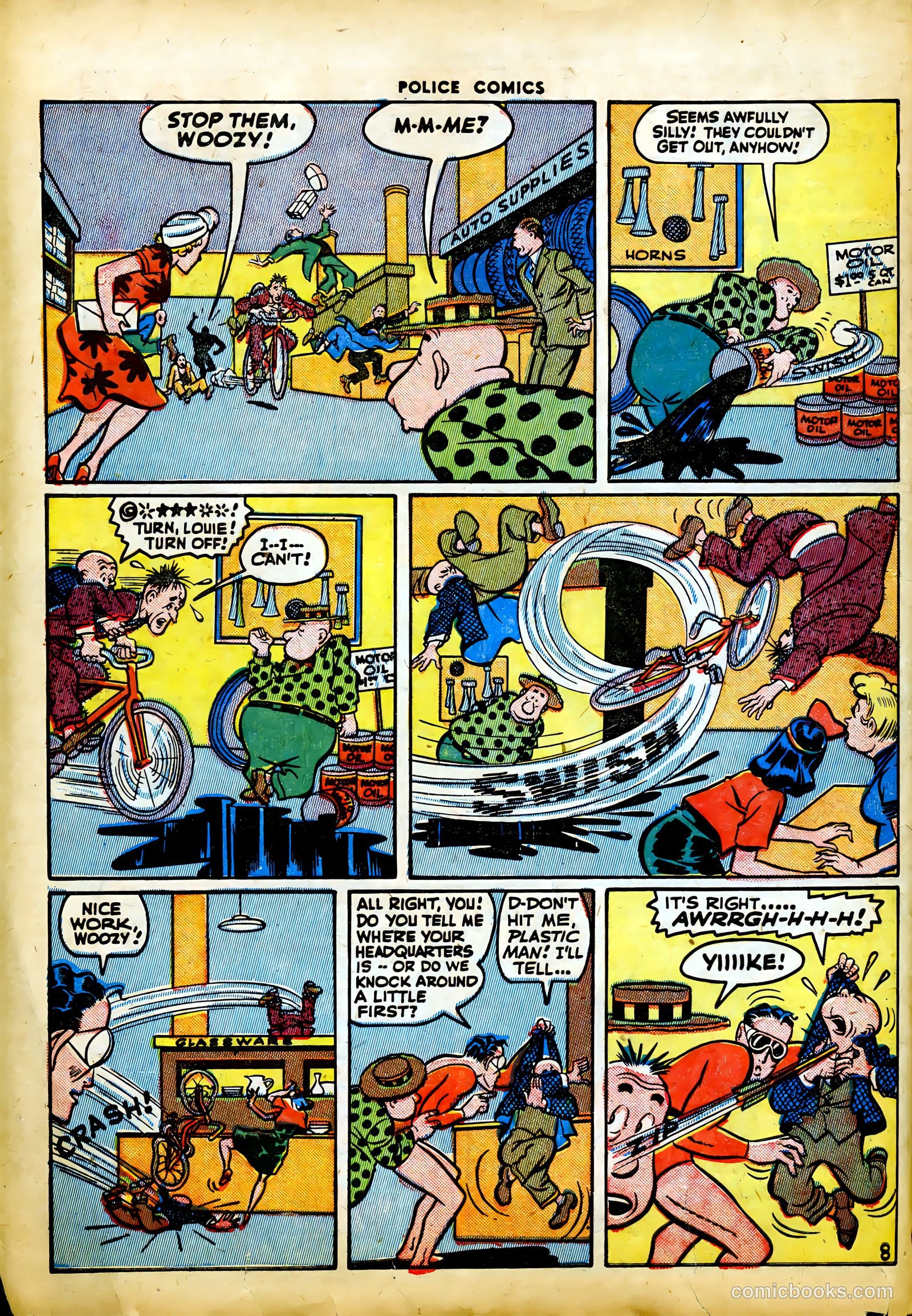 Police Comics #41 — page 10 of 60