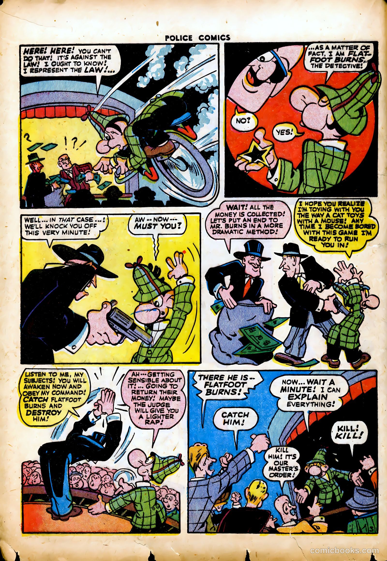 Police Comics #41 — page 20 of 60