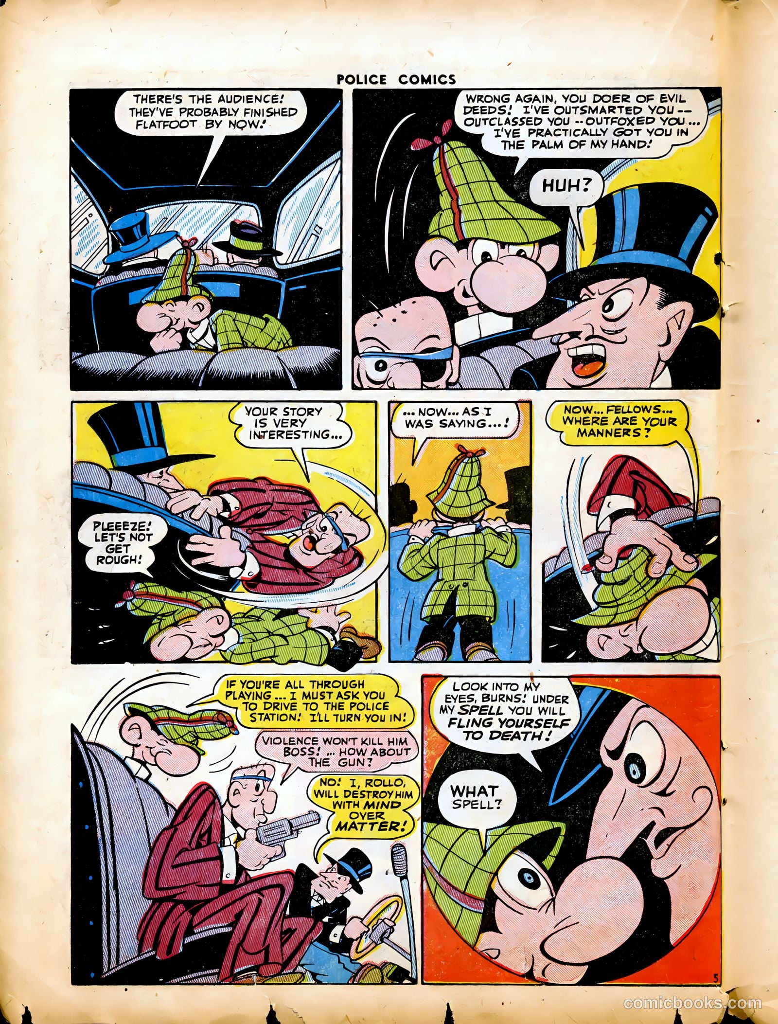 Police Comics #41 — page 22 of 60