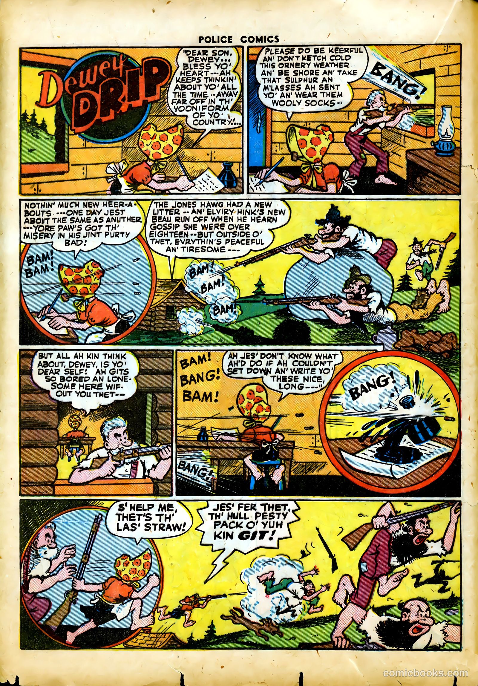 Police Comics #41 — page 30 of 60