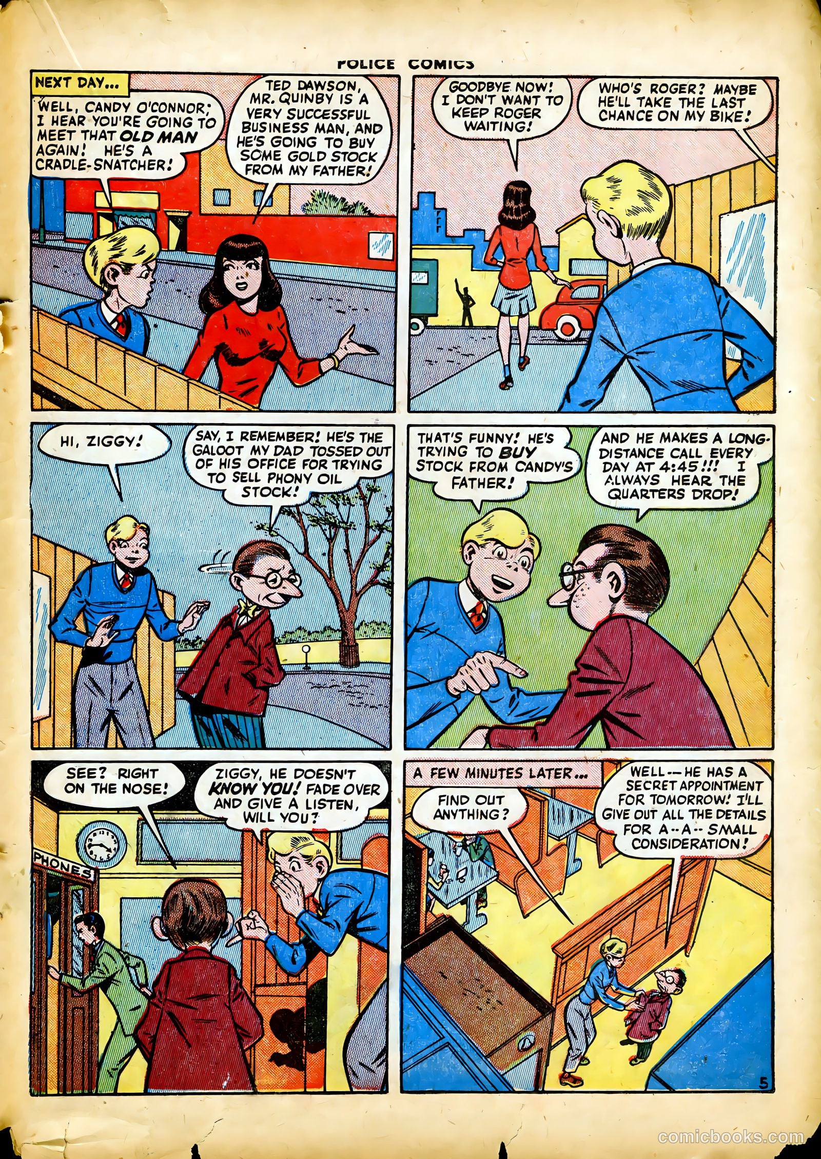 Police Comics #41 — page 35 of 60