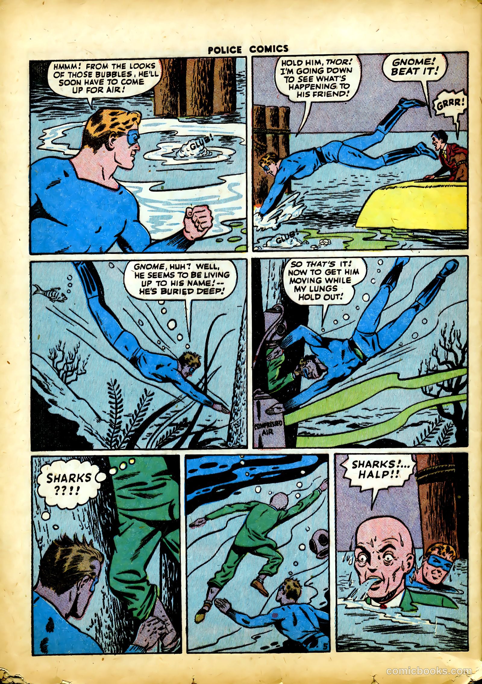 Police Comics #41 — page 44 of 60