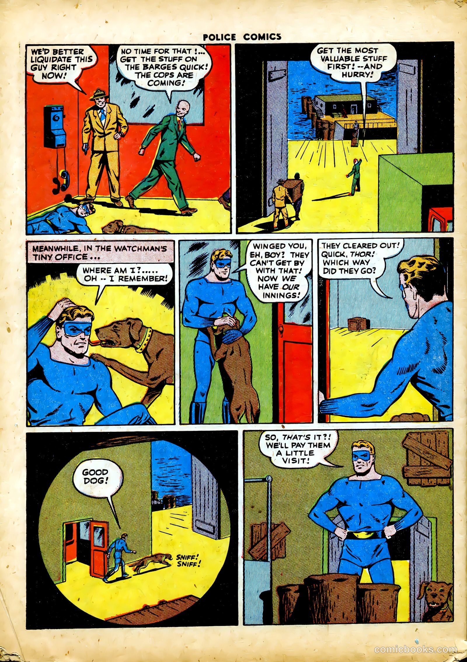 Police Comics #41 — page 46 of 60