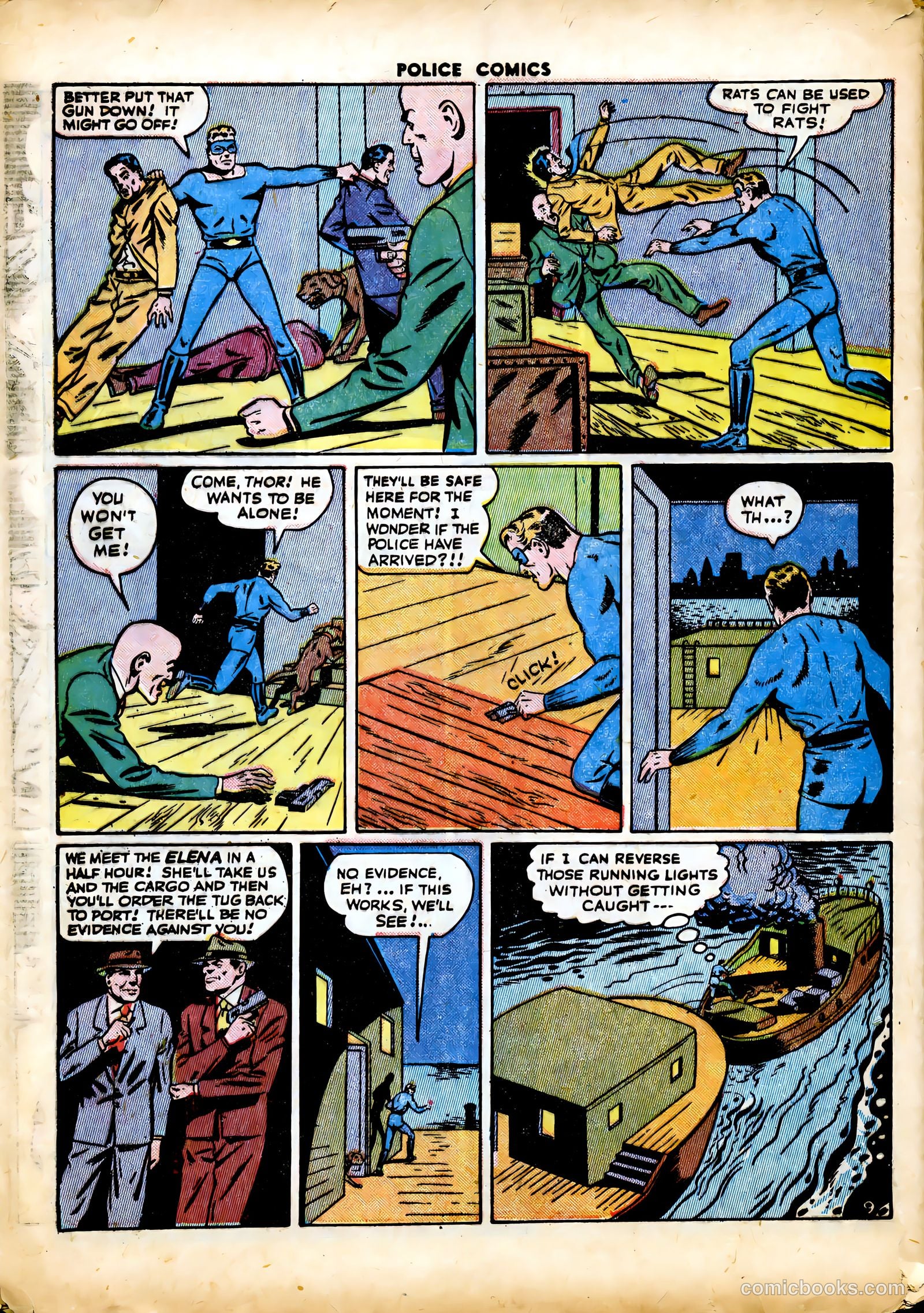 Police Comics #41 — page 48 of 60