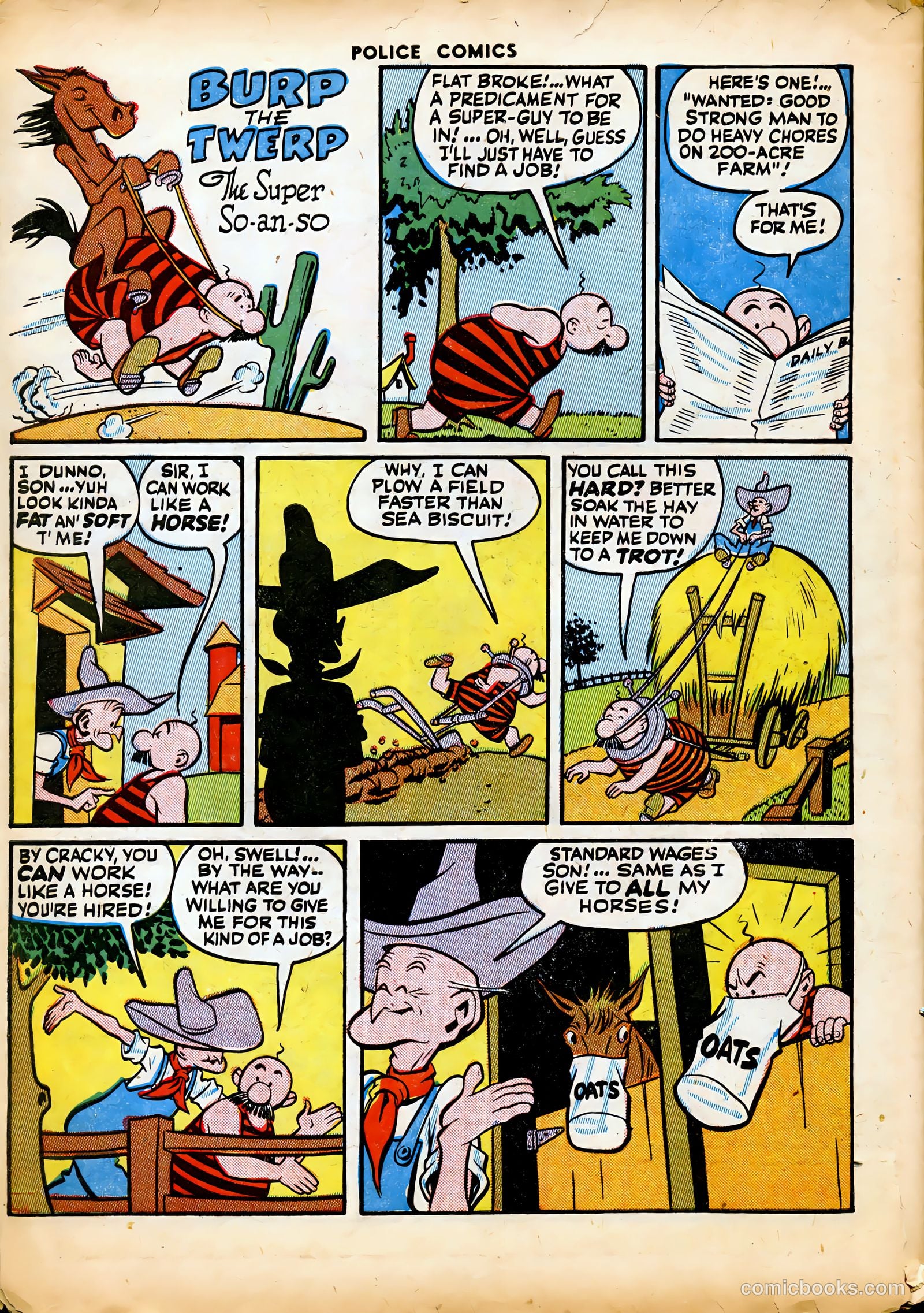 Police Comics #41 — page 50 of 60