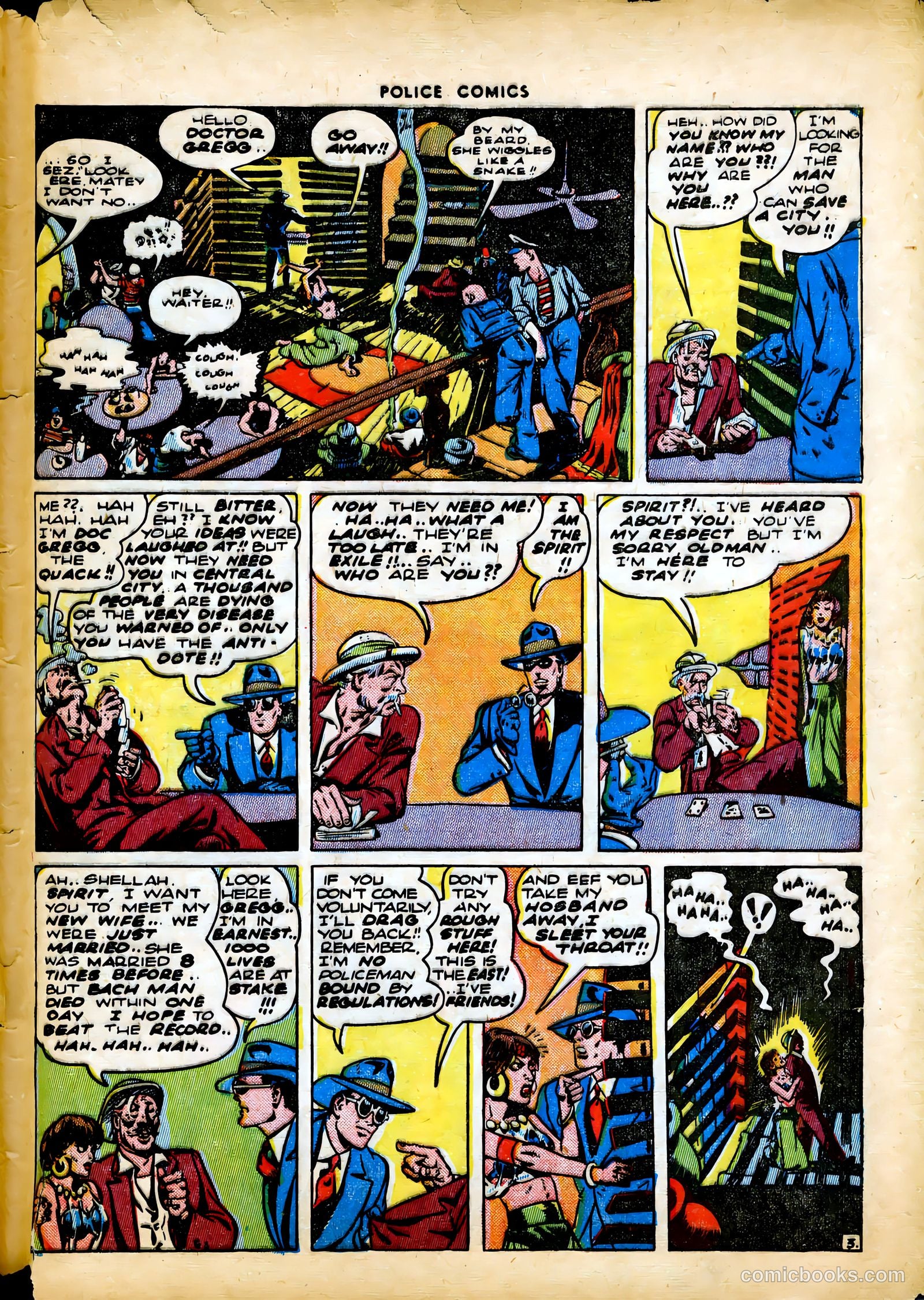 Police Comics #41 — page 53 of 60