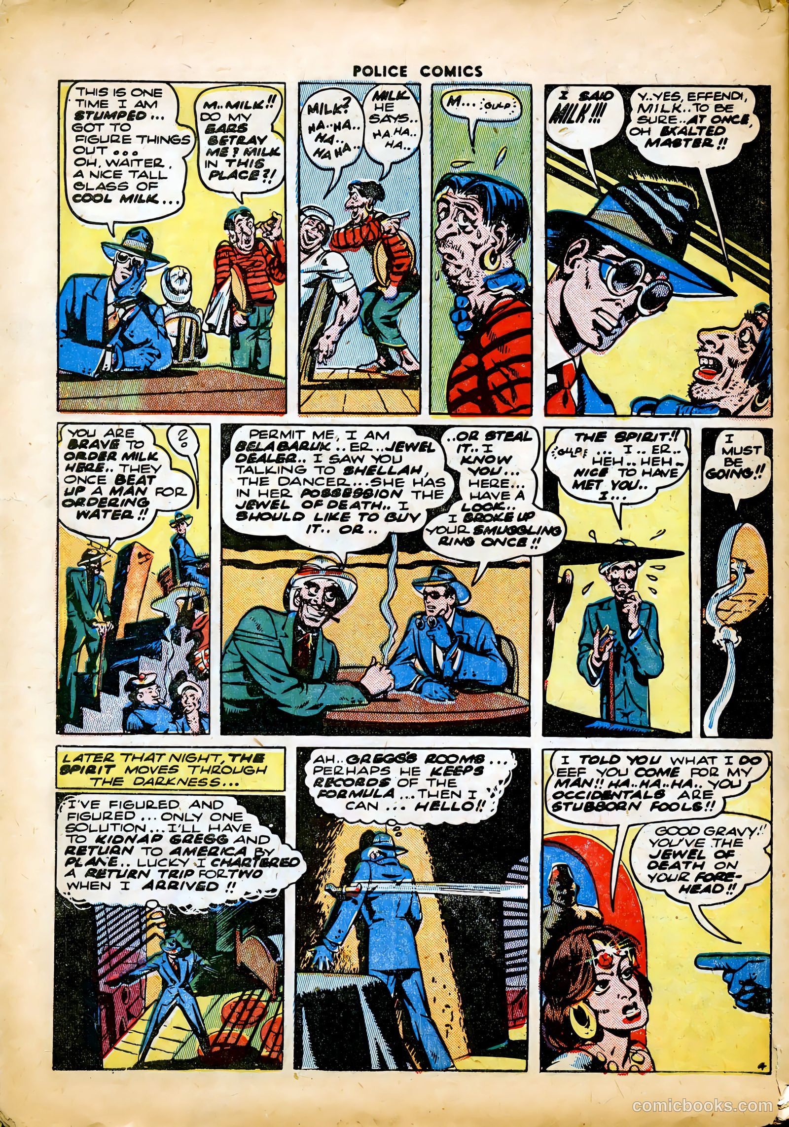 Police Comics #41 — page 54 of 60