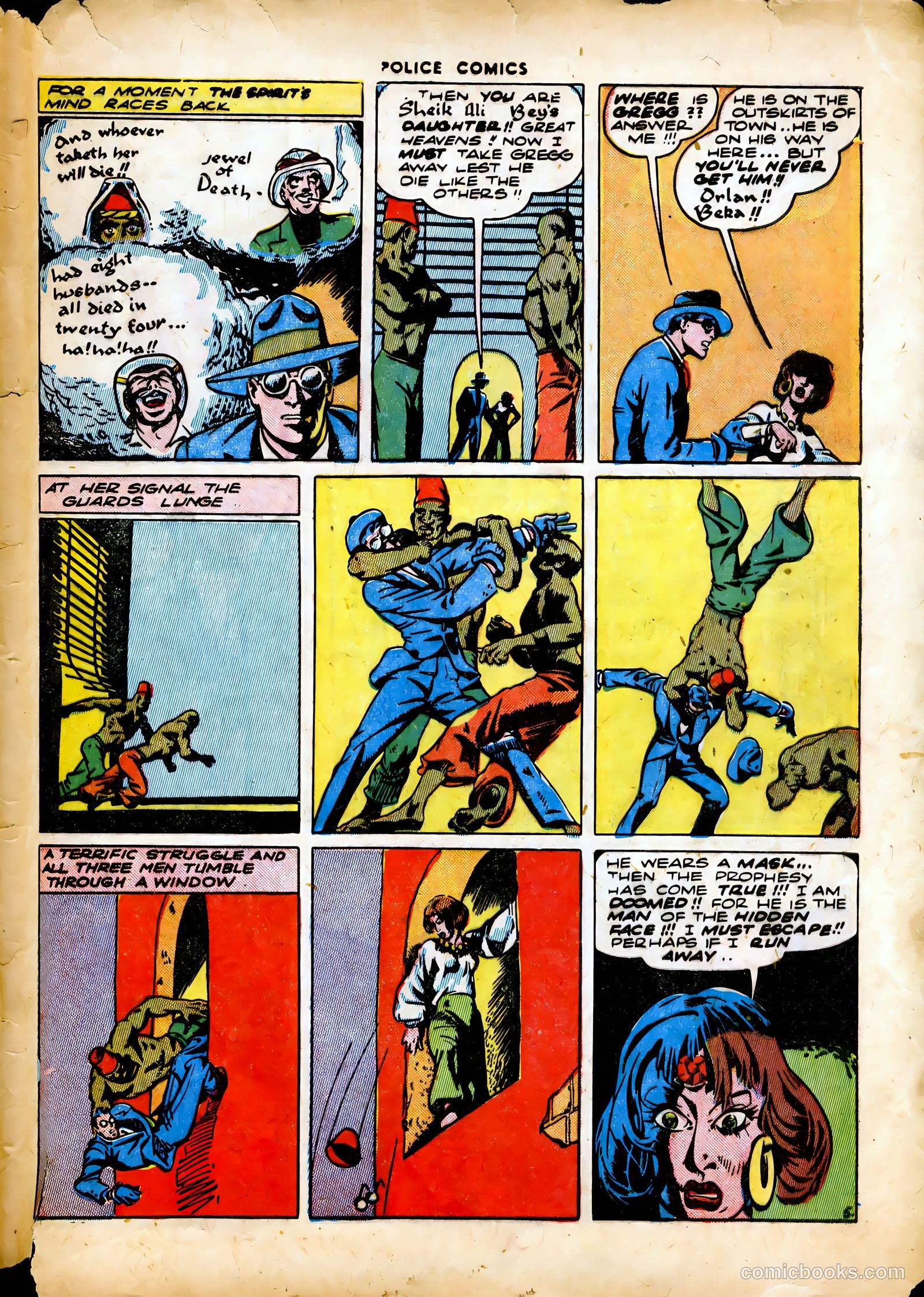 Police Comics #41 — page 55 of 60