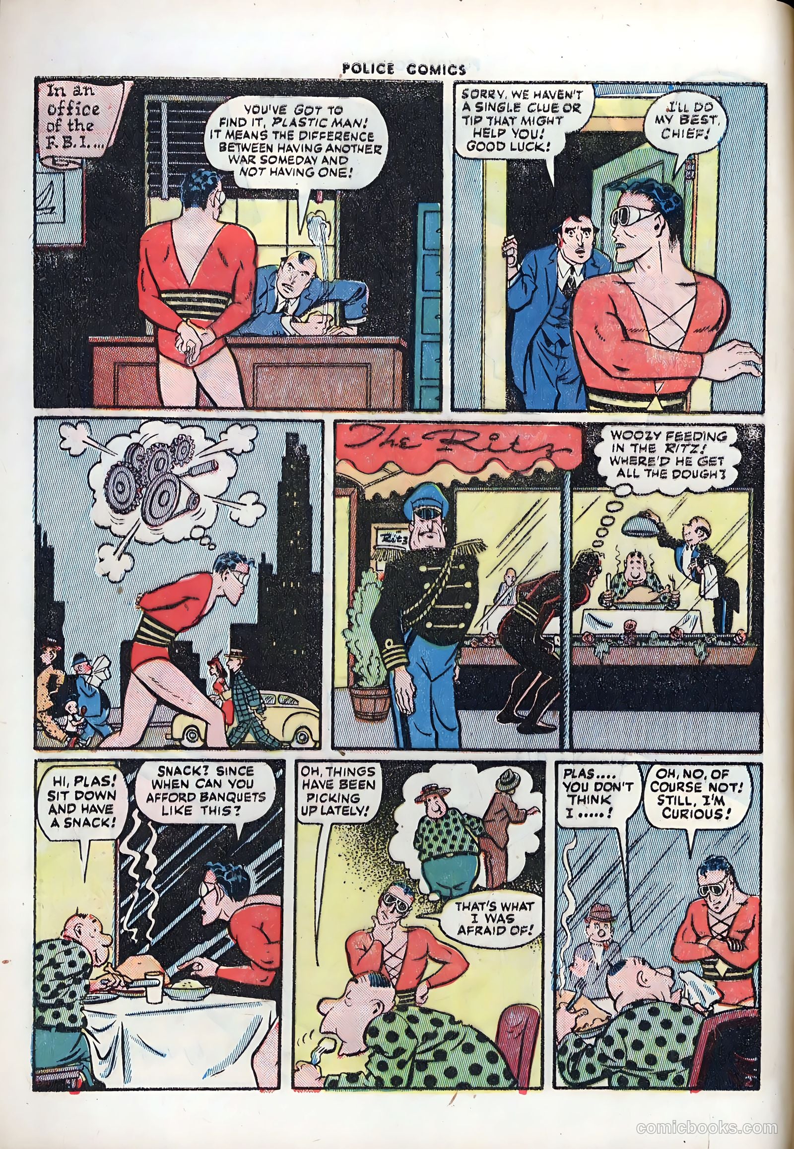 Police Comics #42 — page 4 of 60
