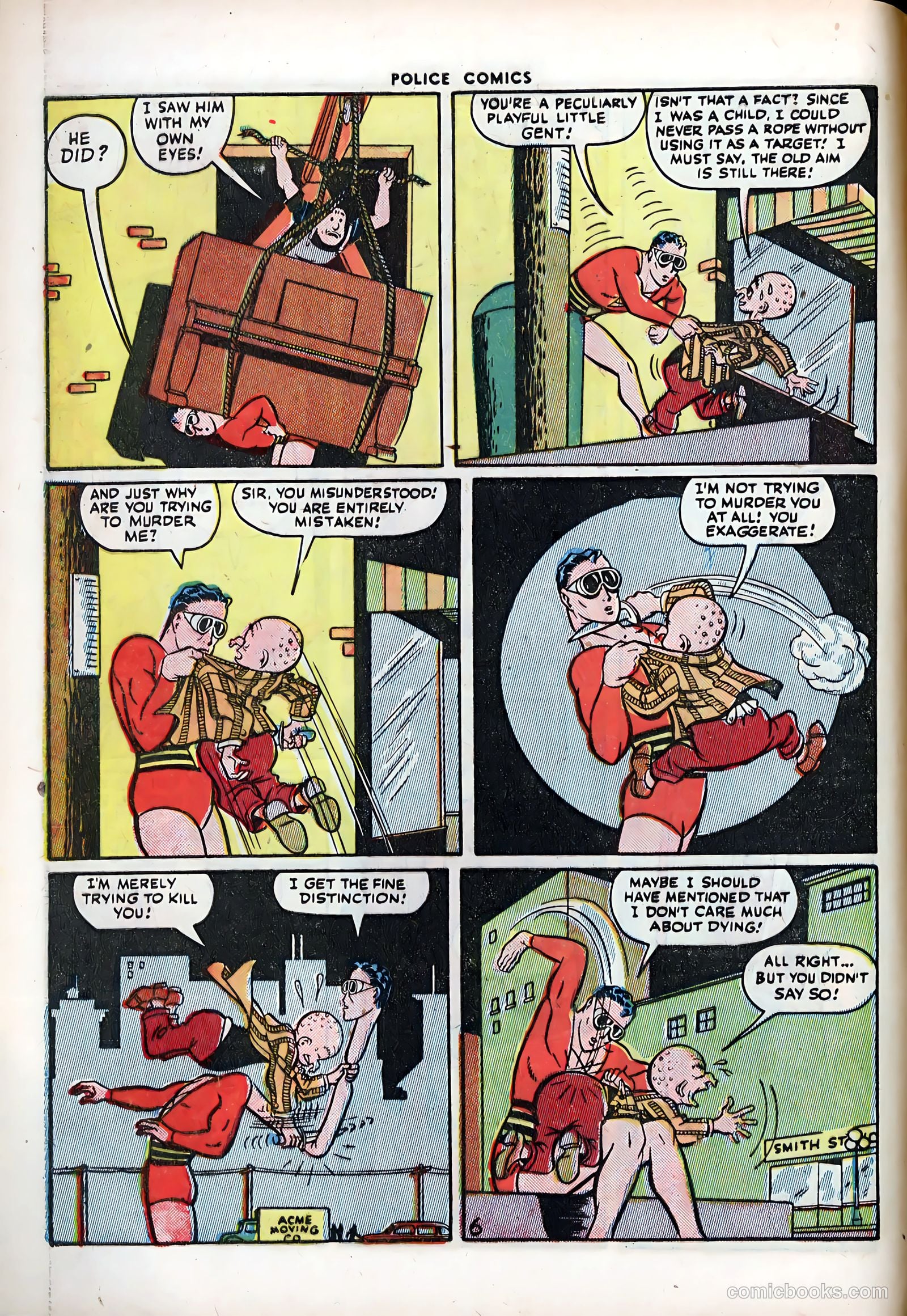 Police Comics #42 — page 8 of 60