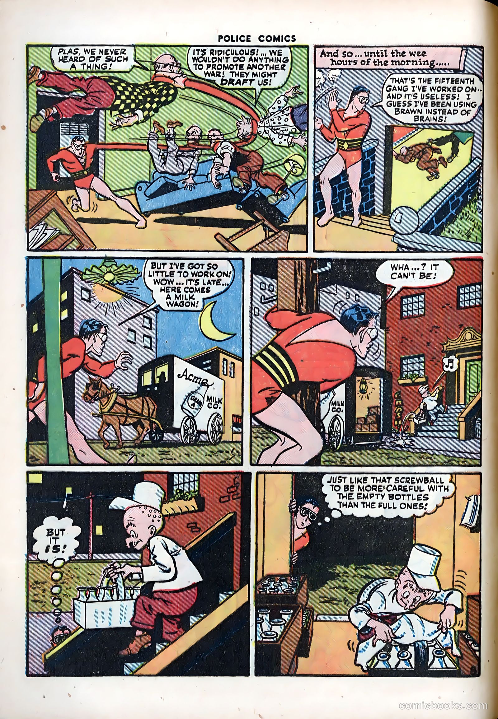 Police Comics #42 — page 10 of 60