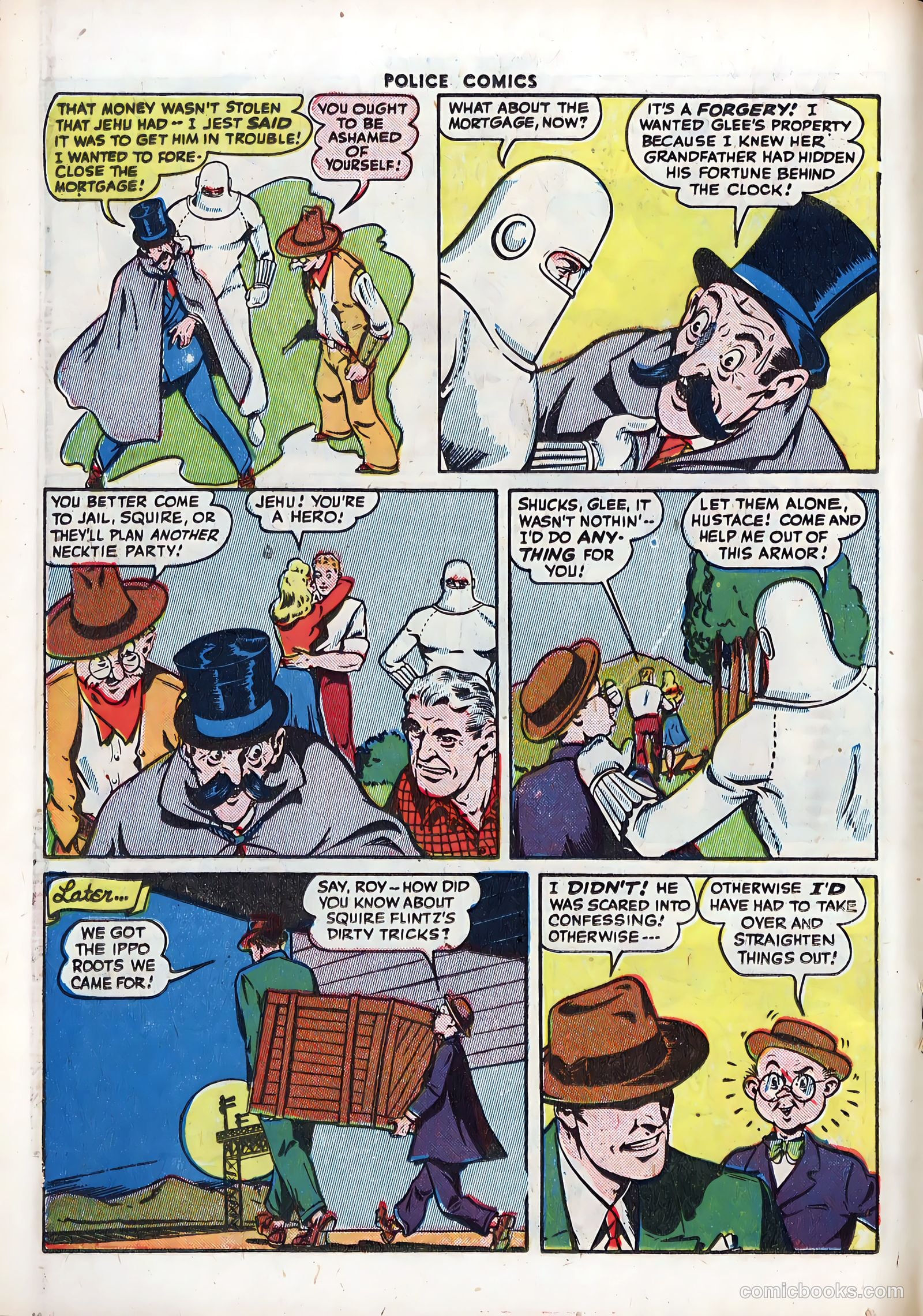 Police Comics #42 — page 30 of 60