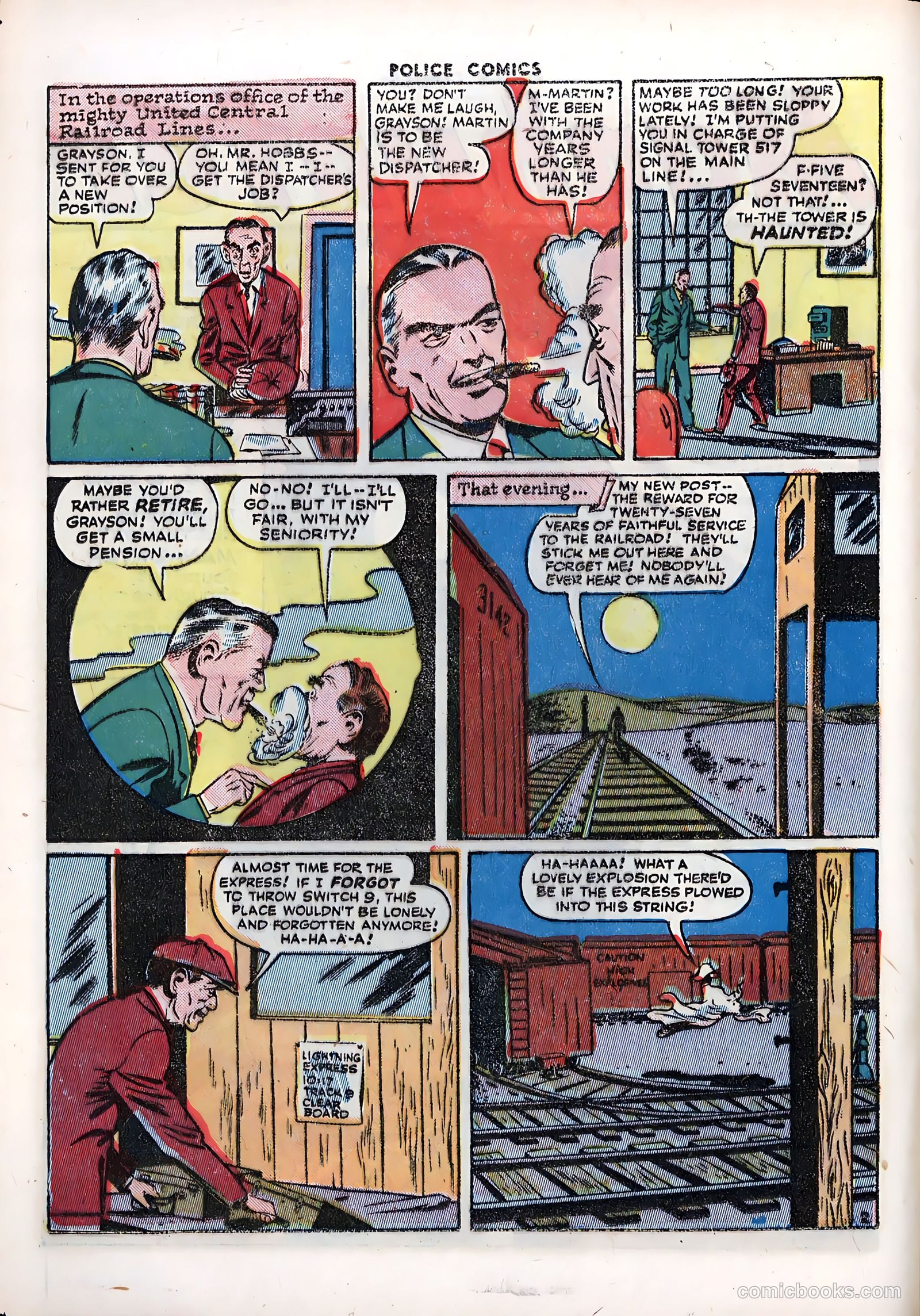 Police Comics #42 — page 32 of 60