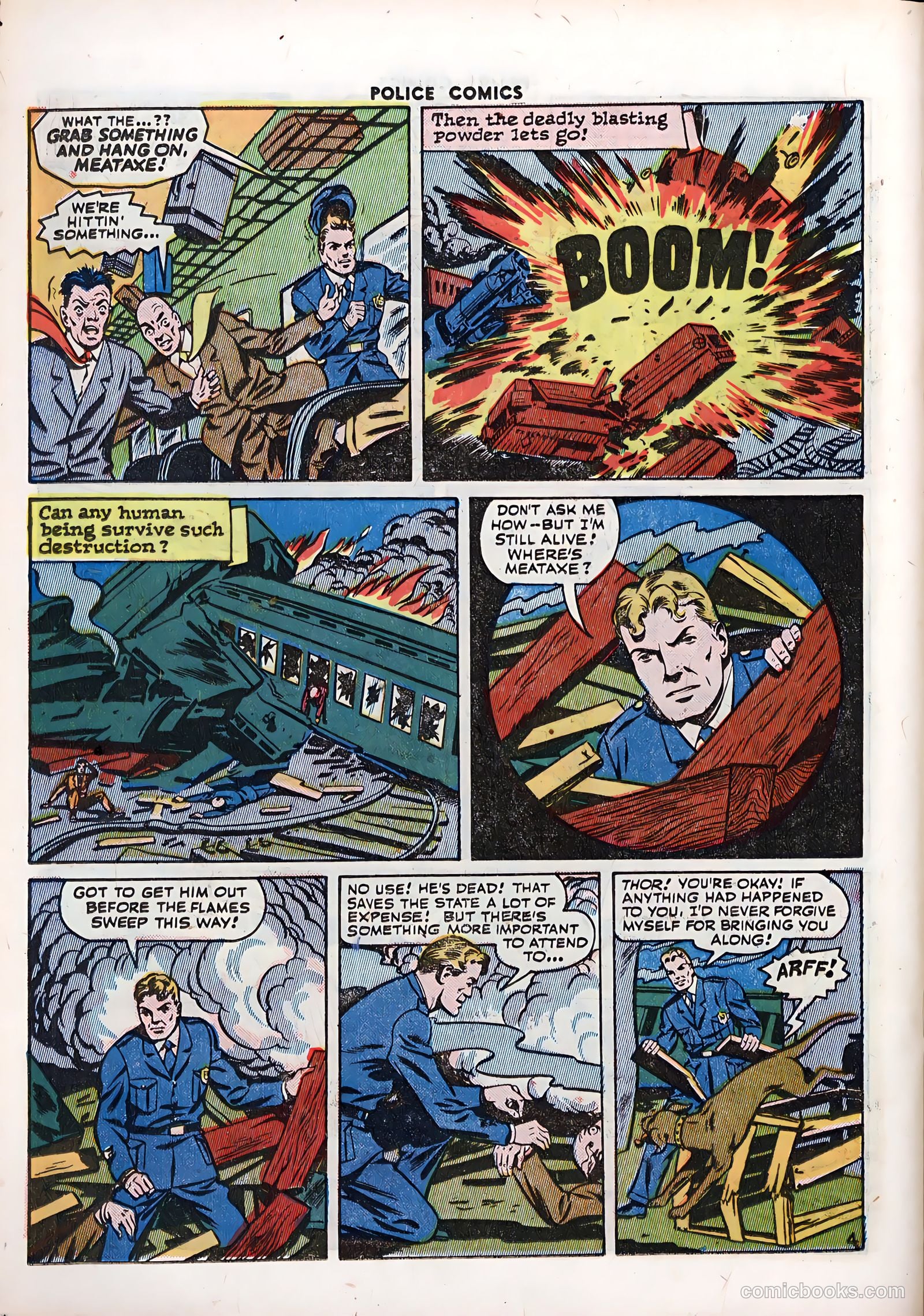 Police Comics #42 — page 34 of 60
