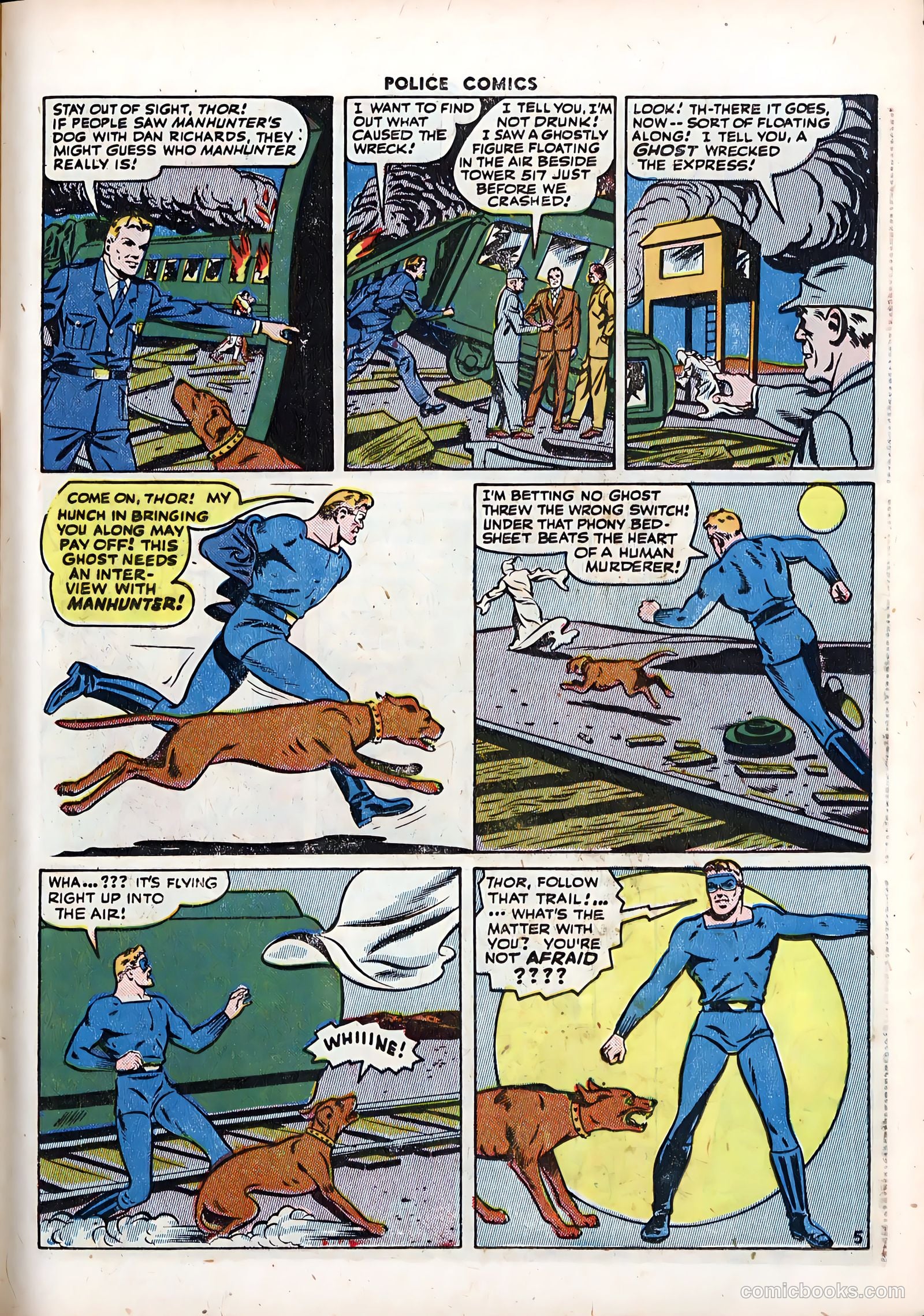 Police Comics #42 — page 35 of 60