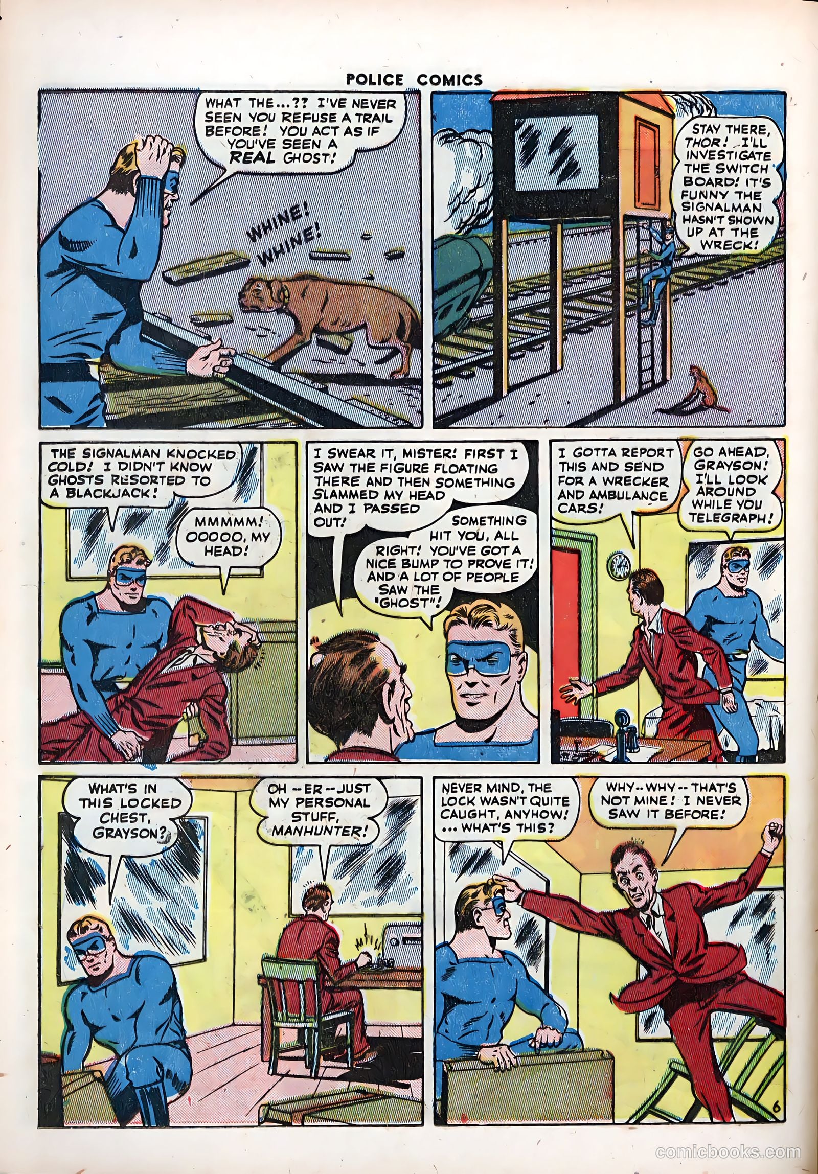 Police Comics #42 — page 36 of 60