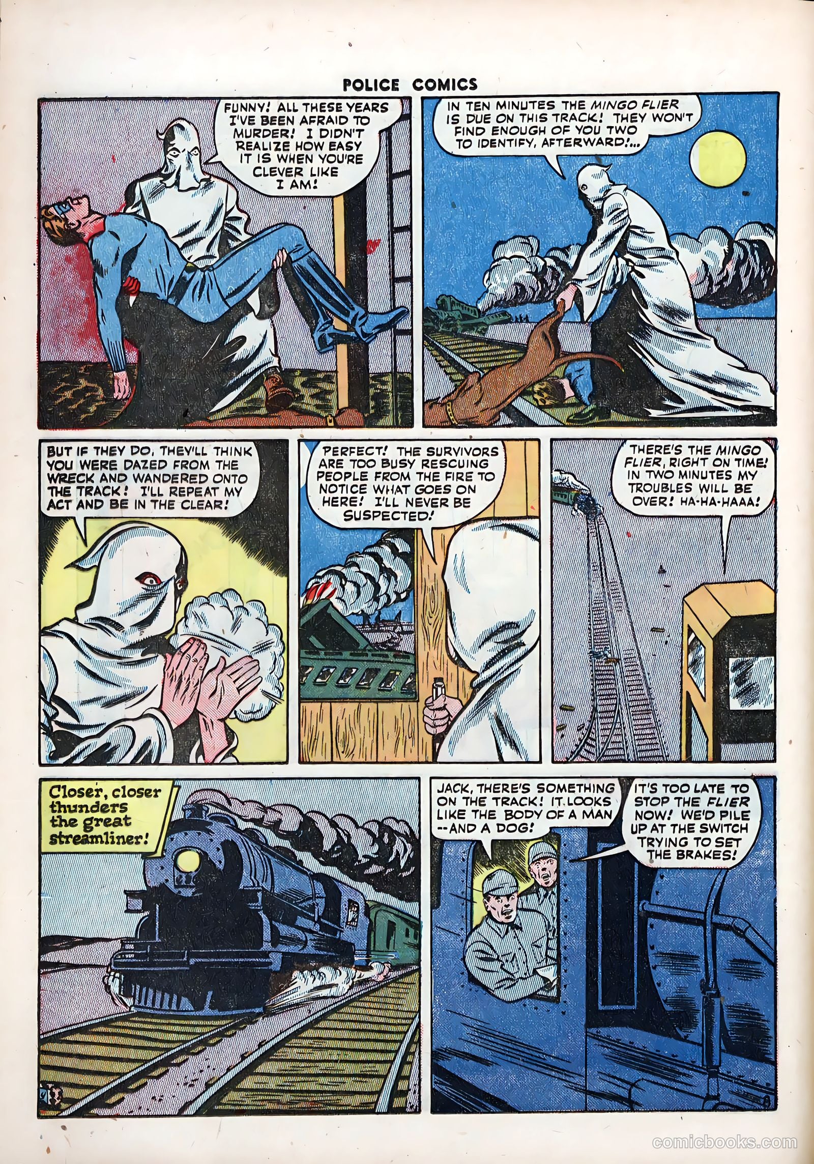 Police Comics #42 — page 38 of 60