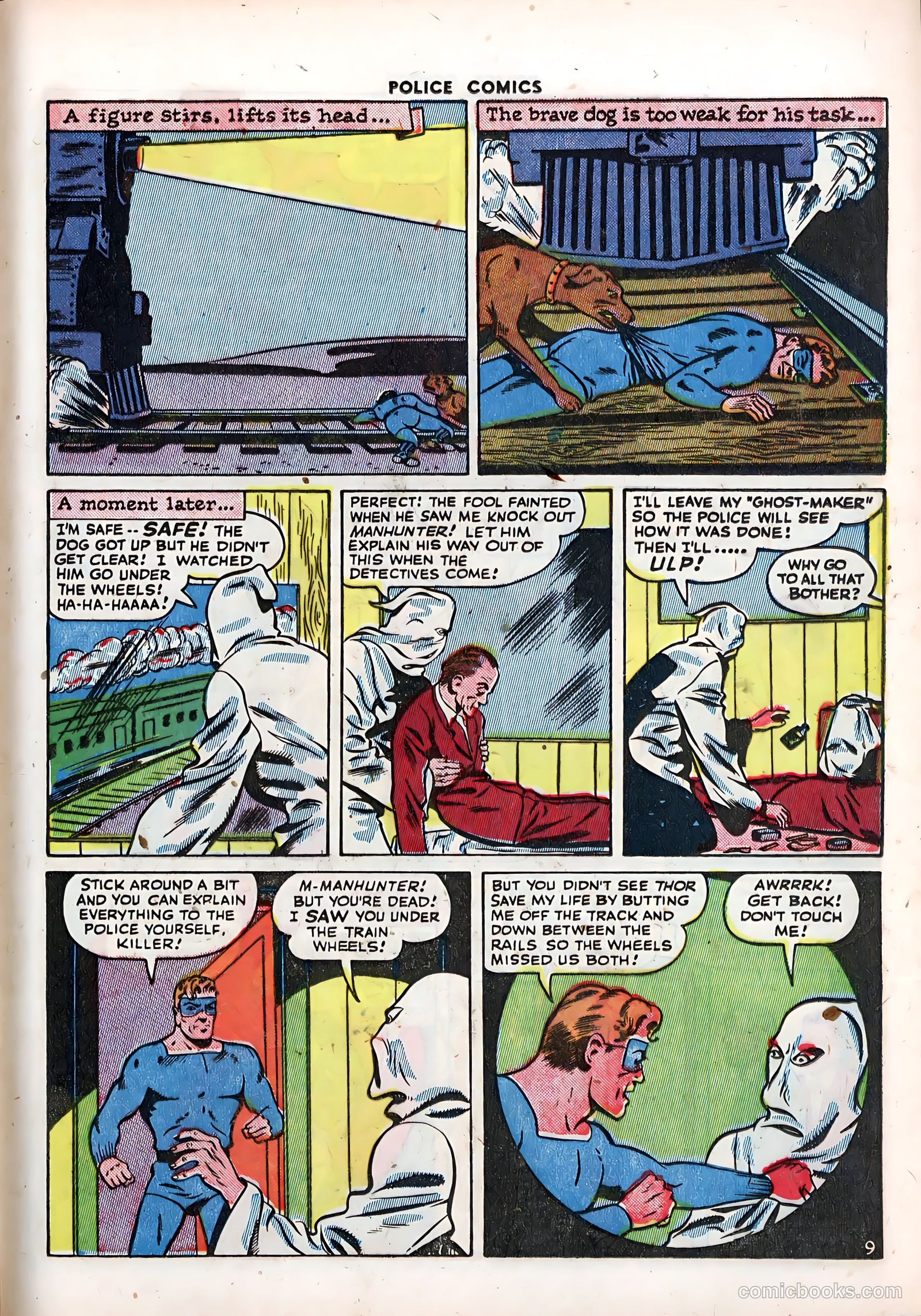 Police Comics #42 — page 39 of 60