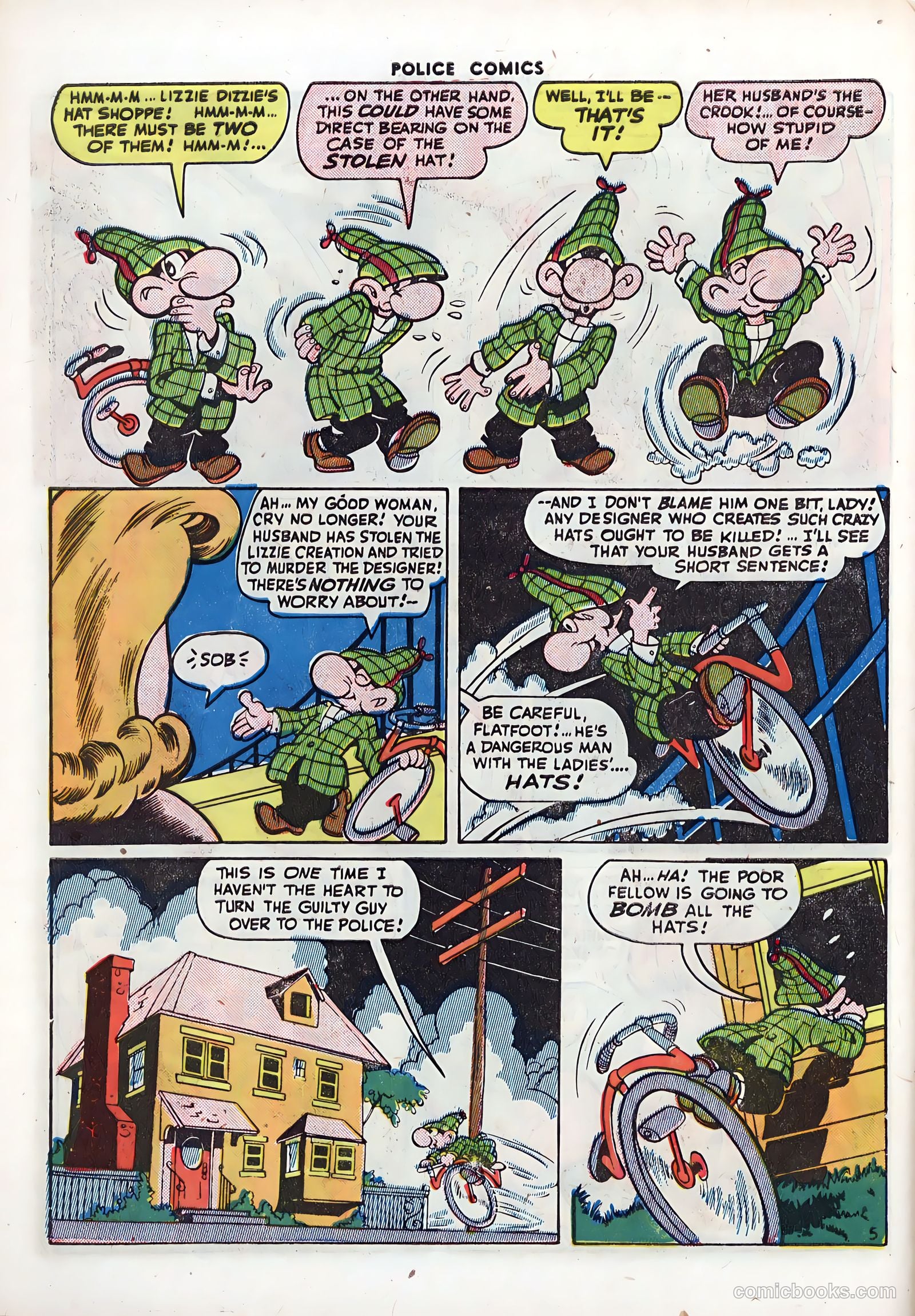 Police Comics #42 — page 48 of 60