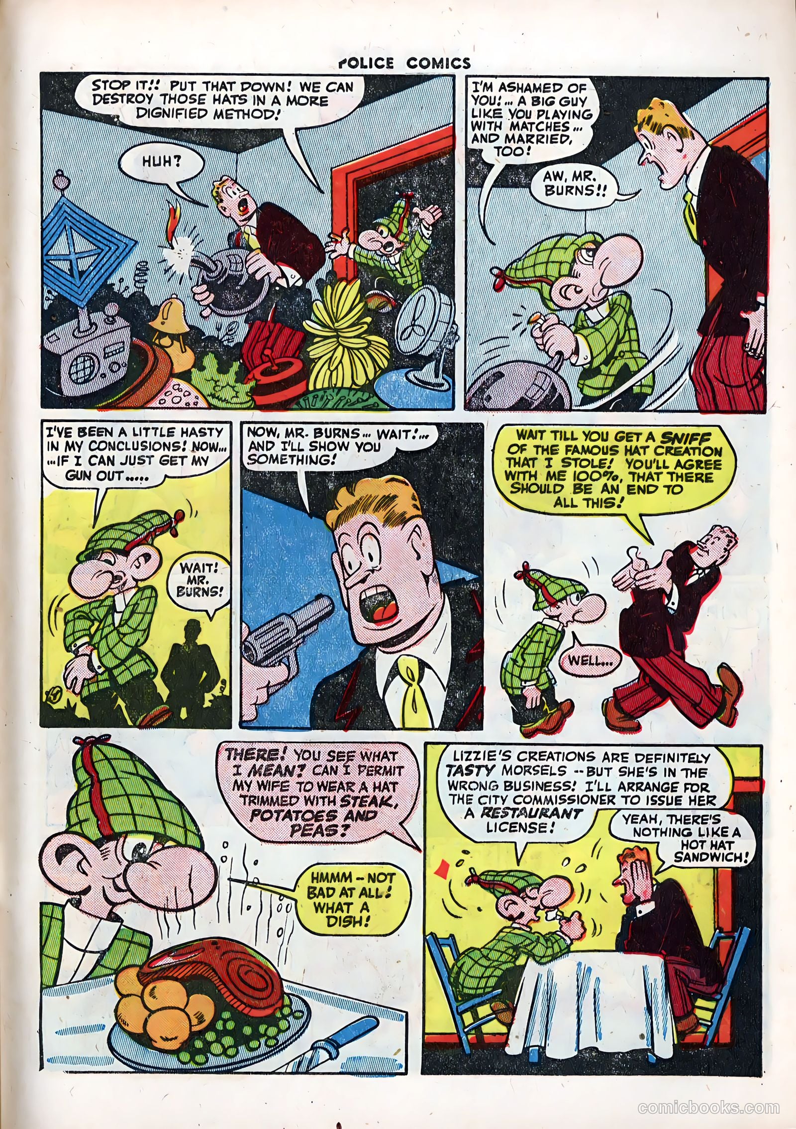Police Comics #42 — page 49 of 60