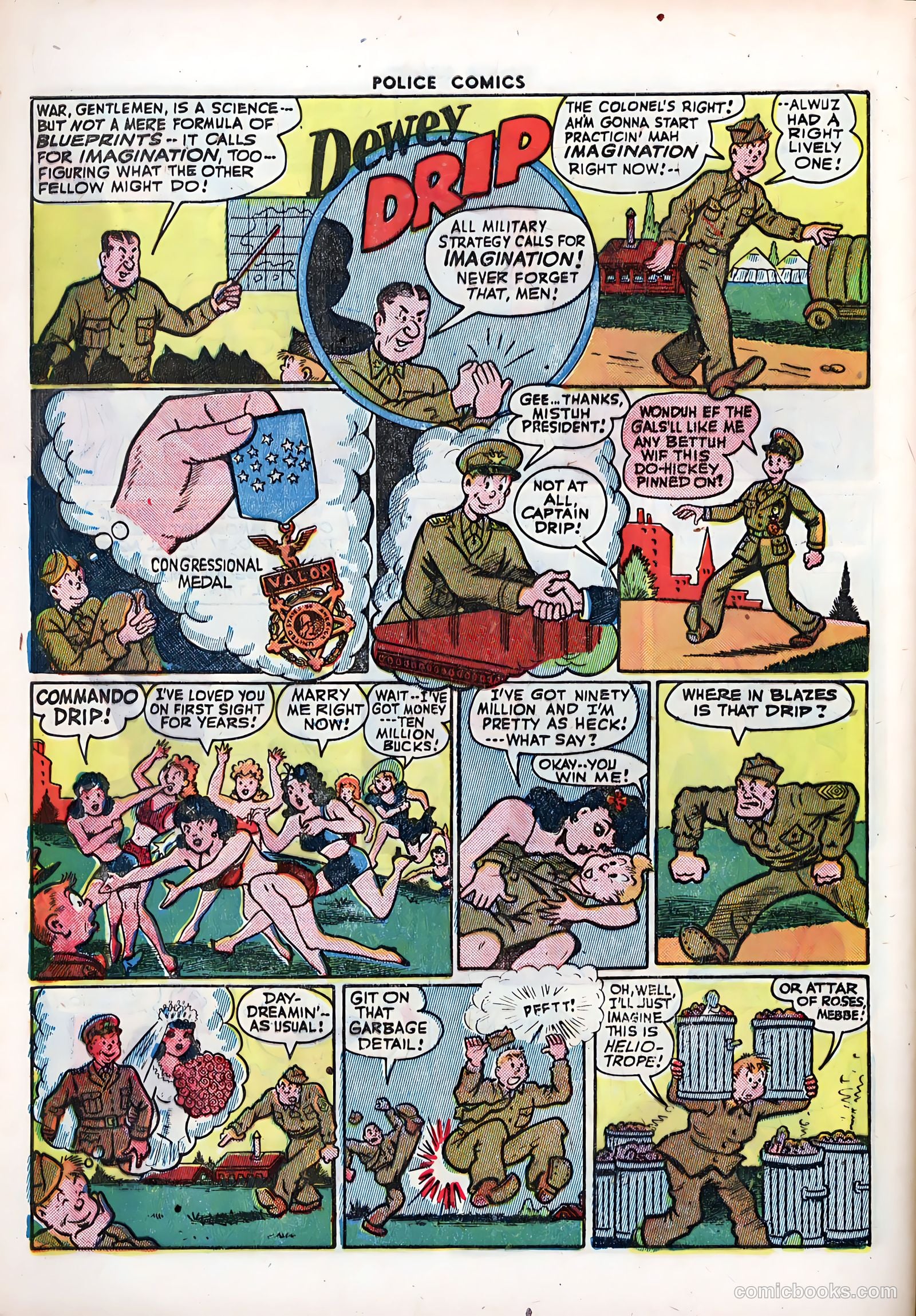 Police Comics #42 — page 50 of 60