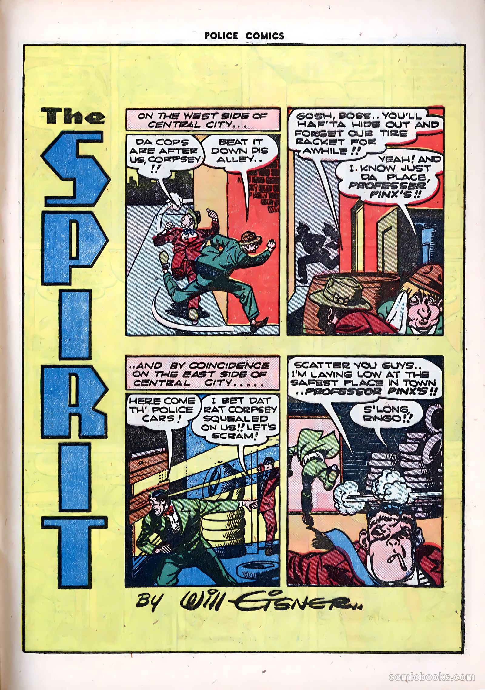 Police Comics #42 — page 51 of 60