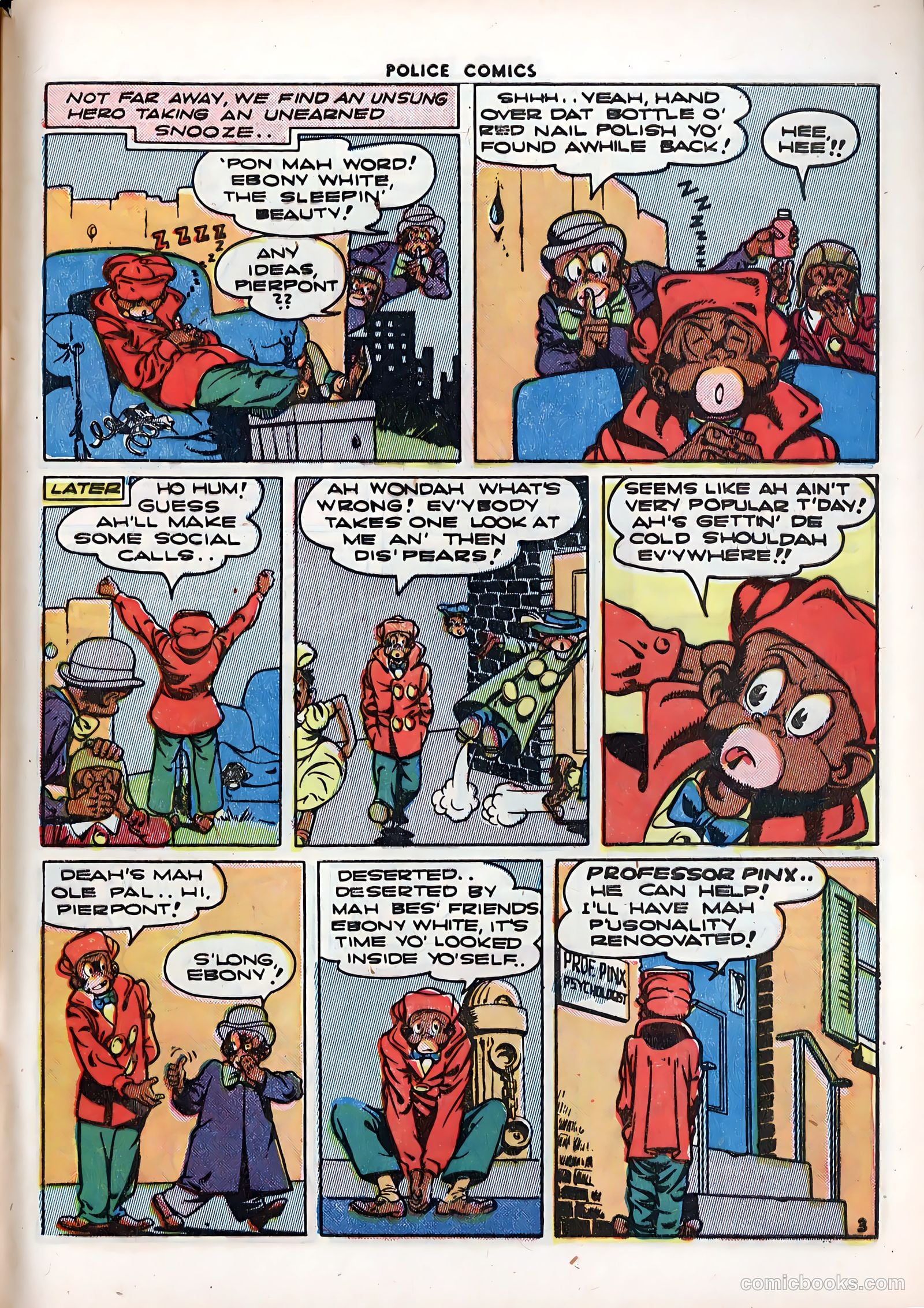 Police Comics #42 — page 53 of 60