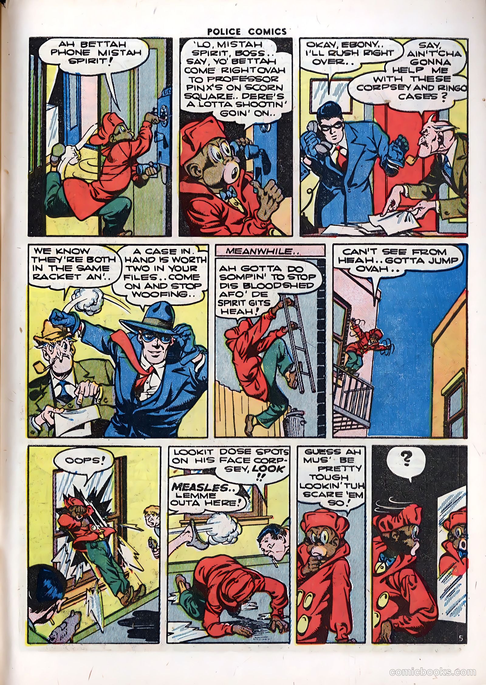 Police Comics #42 — page 55 of 60