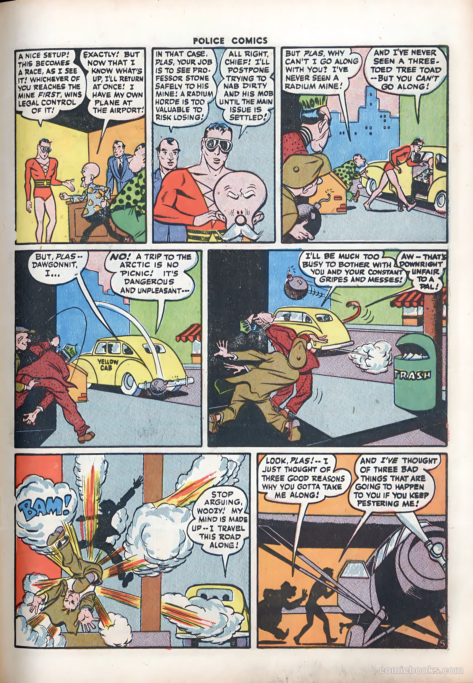 Police Comics #43 — page 7 of 60