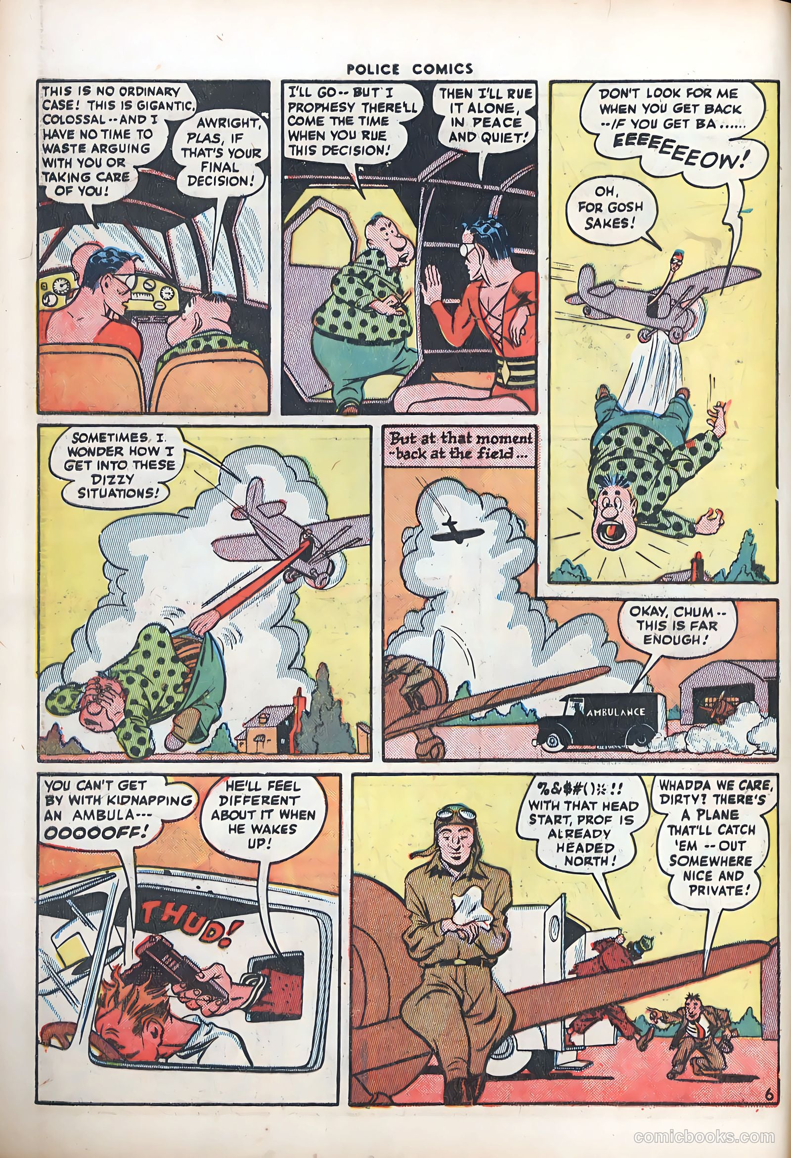 Police Comics #43 — page 8 of 60