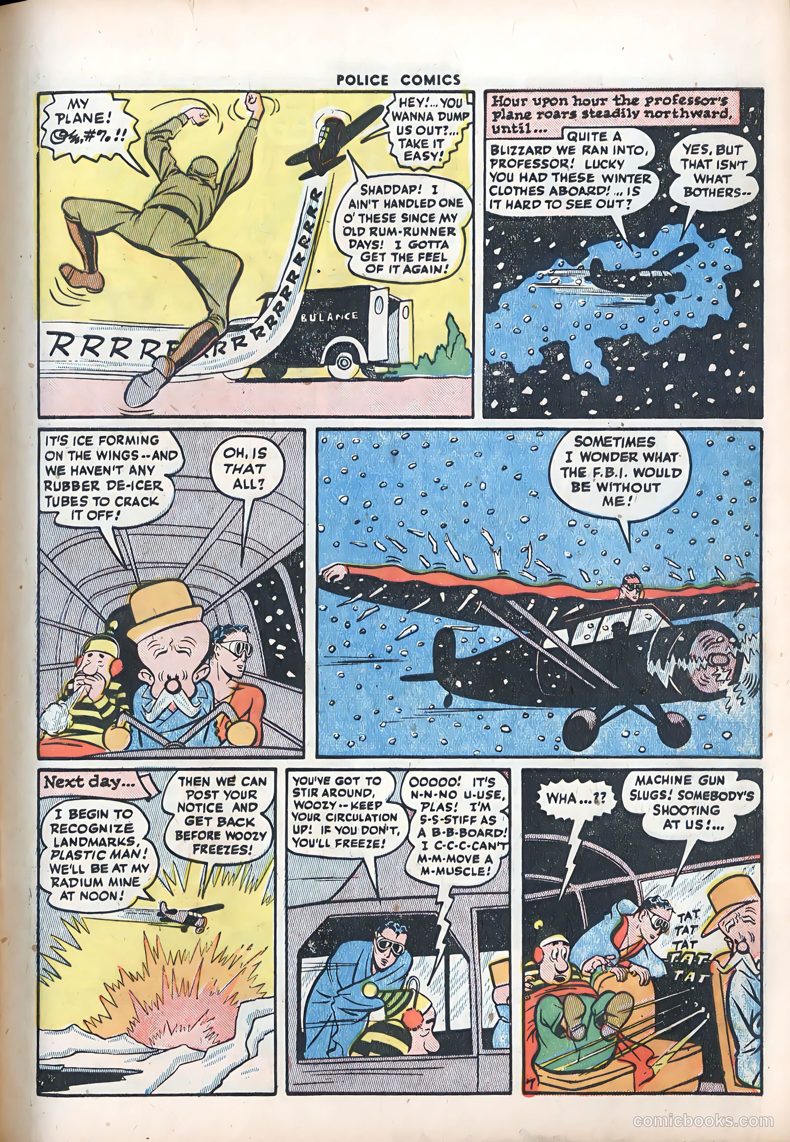 Police Comics #43 — page 9 of 60